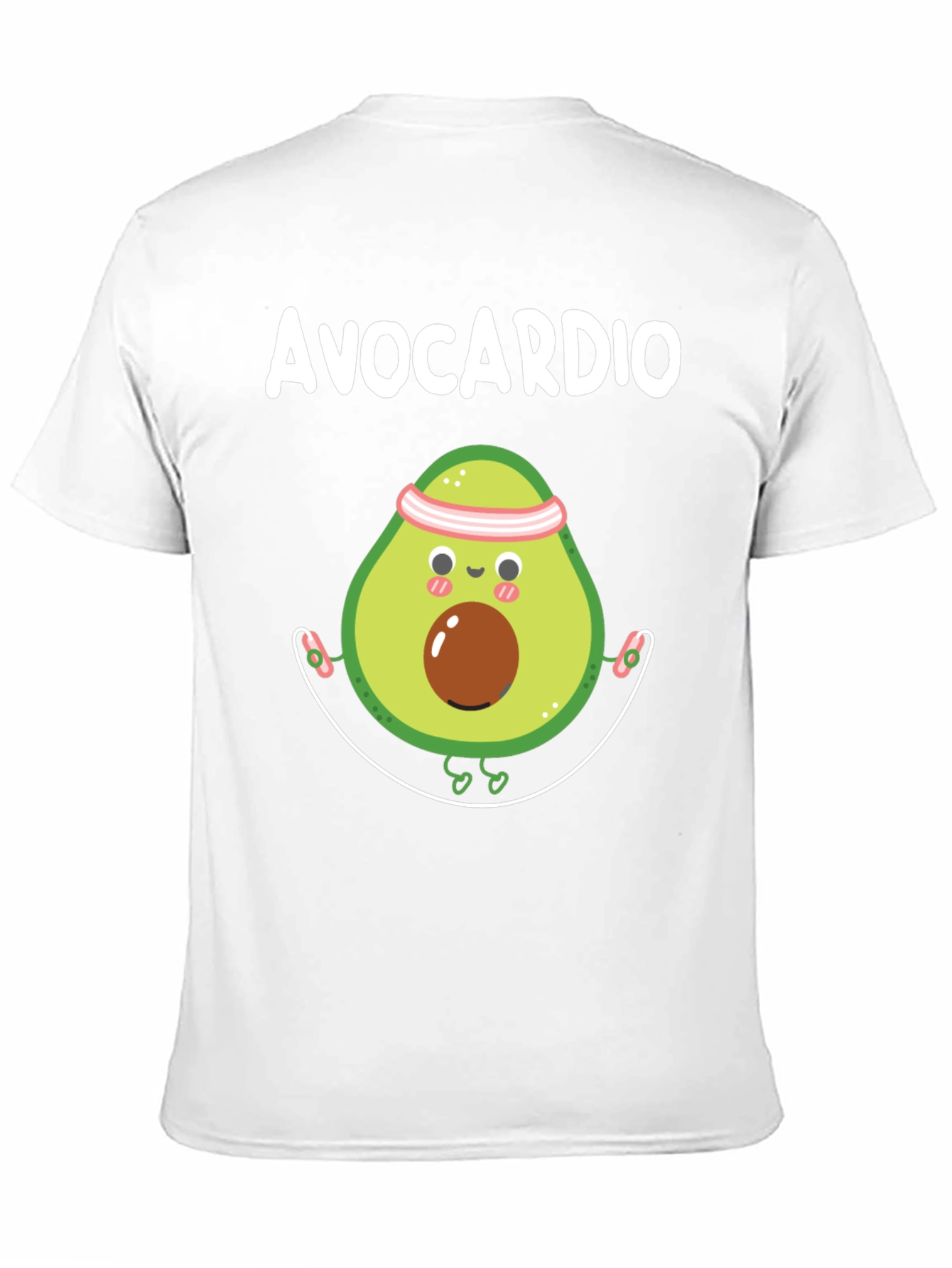 Avocardio Graphic Tee - Fitness Humor T-Shirt