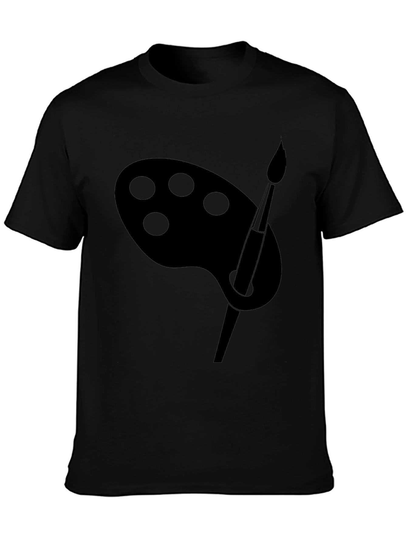 Artist Palette T-Shirt - Black