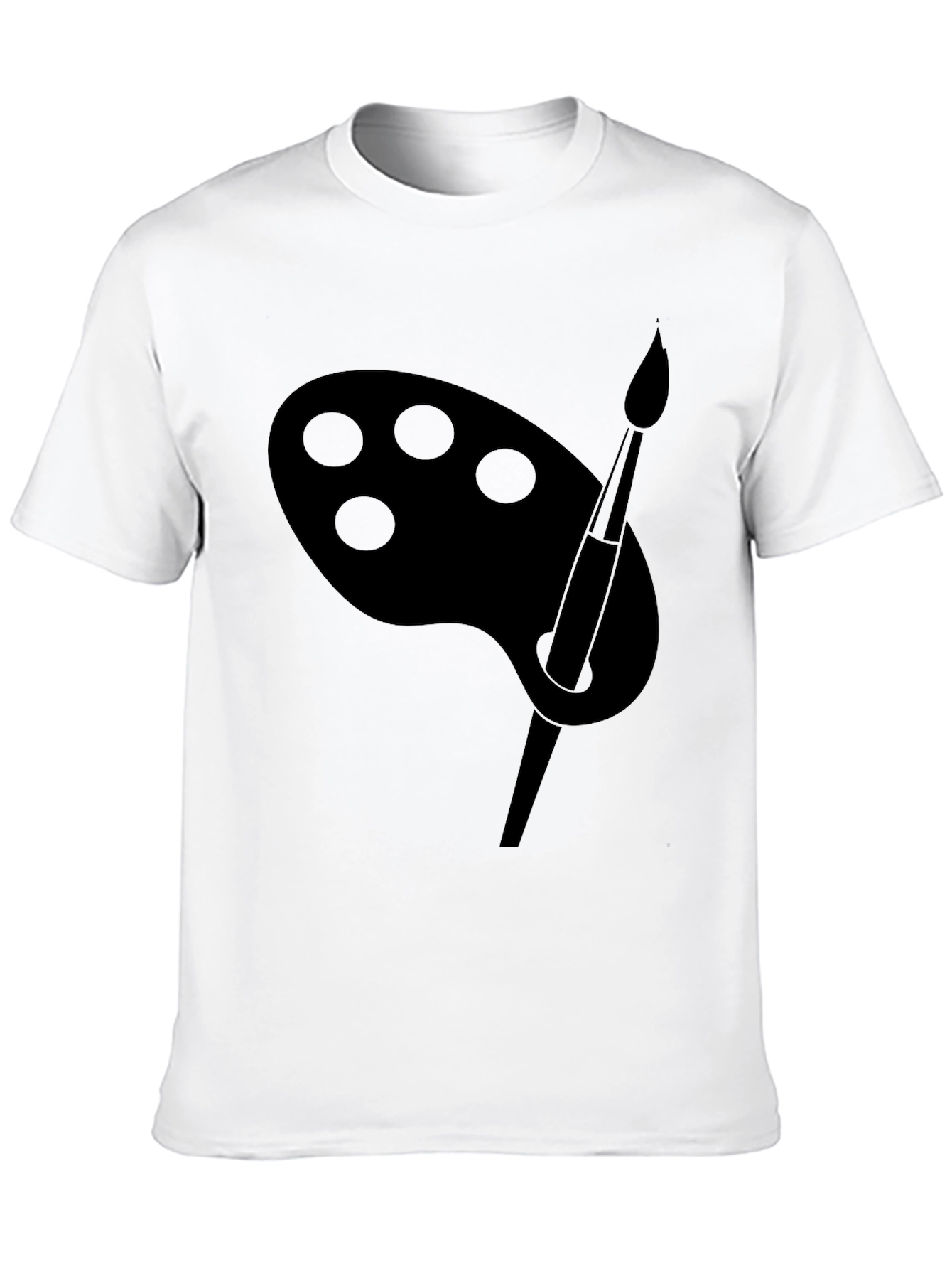 Artist Palette T-Shirt - Black