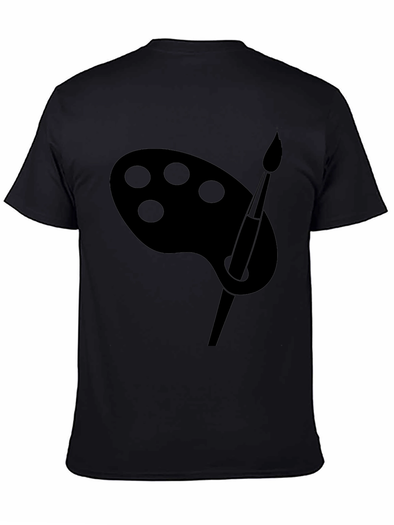 Artist Palette T-Shirt - Black