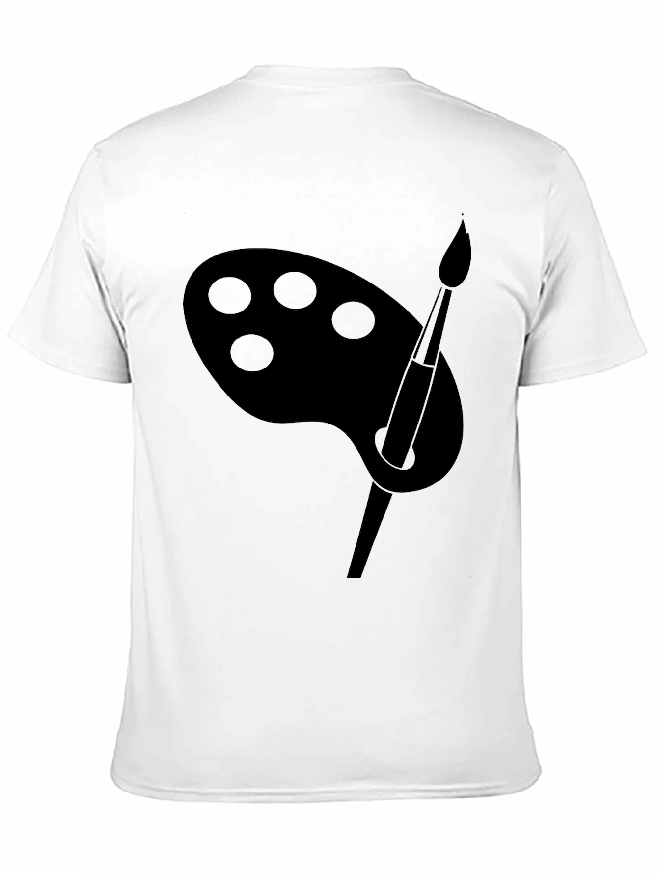Artist Palette T-Shirt - Black