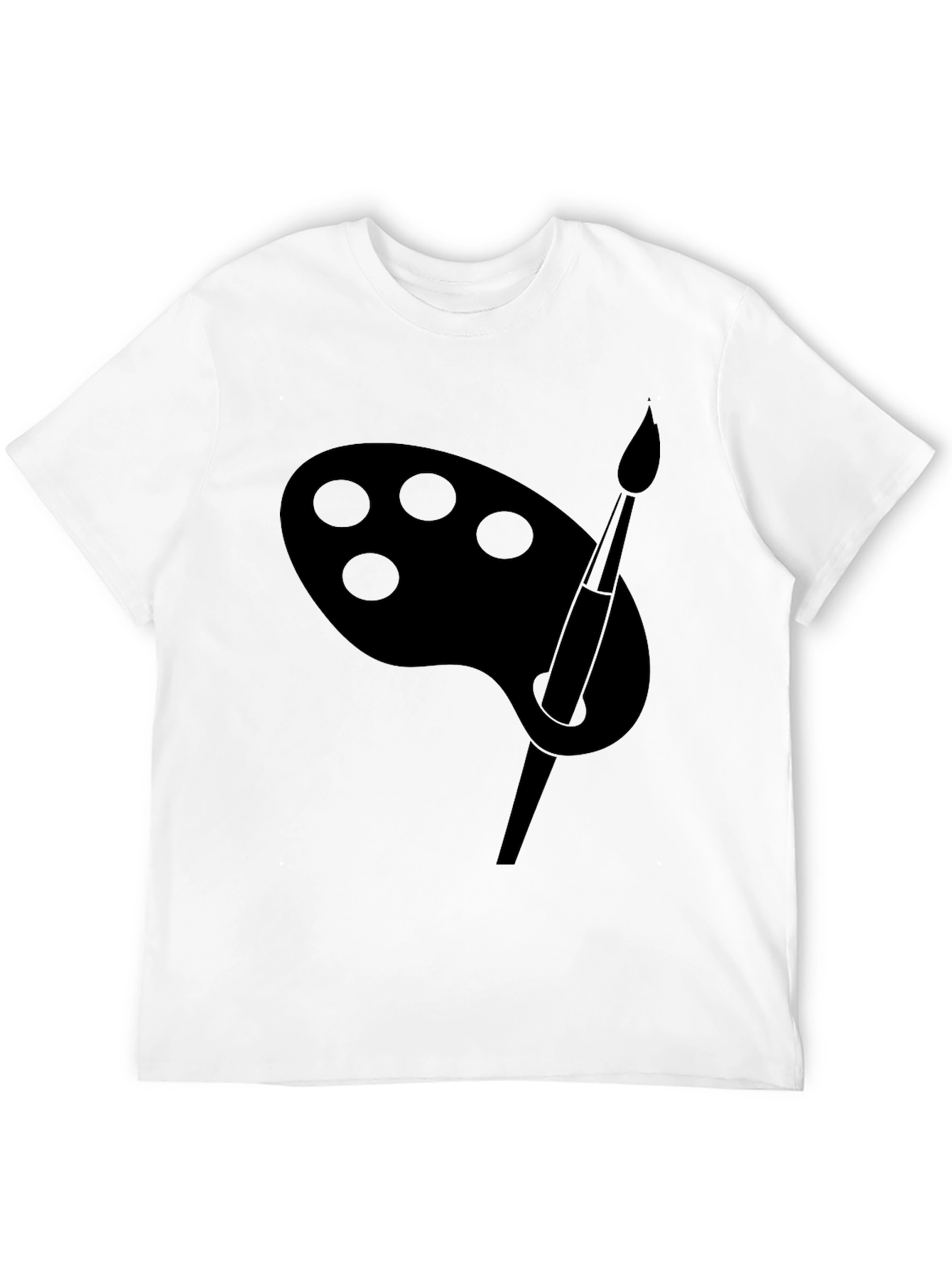 Artist Palette T-Shirt - Black