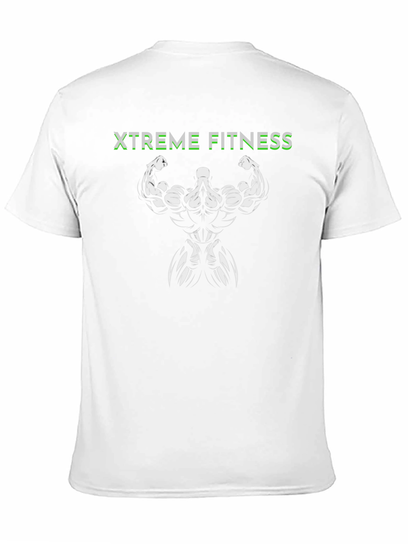 Xtreme Fitness Graphic T-Shirt - Bodybuilding Design