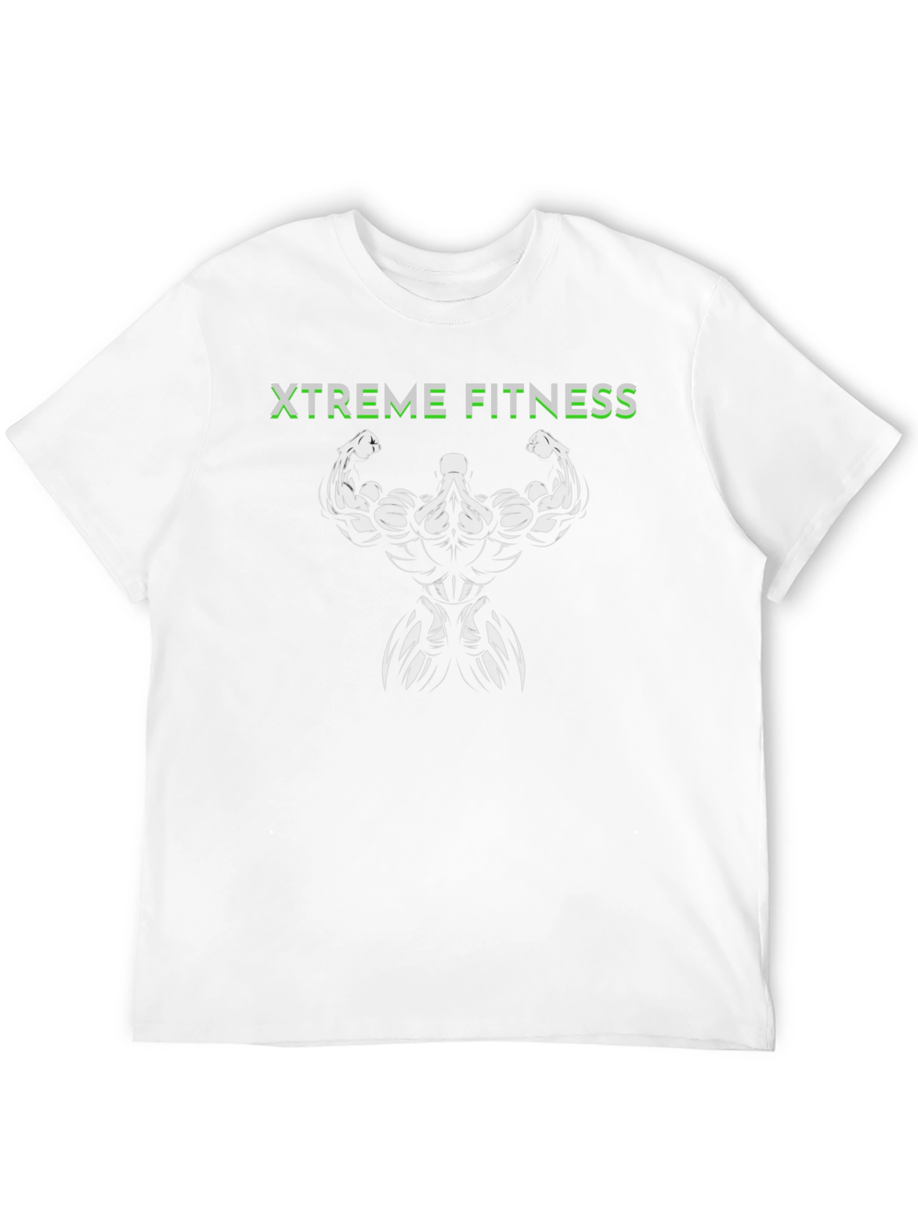 Xtreme Fitness Graphic T-Shirt - Bodybuilding Design