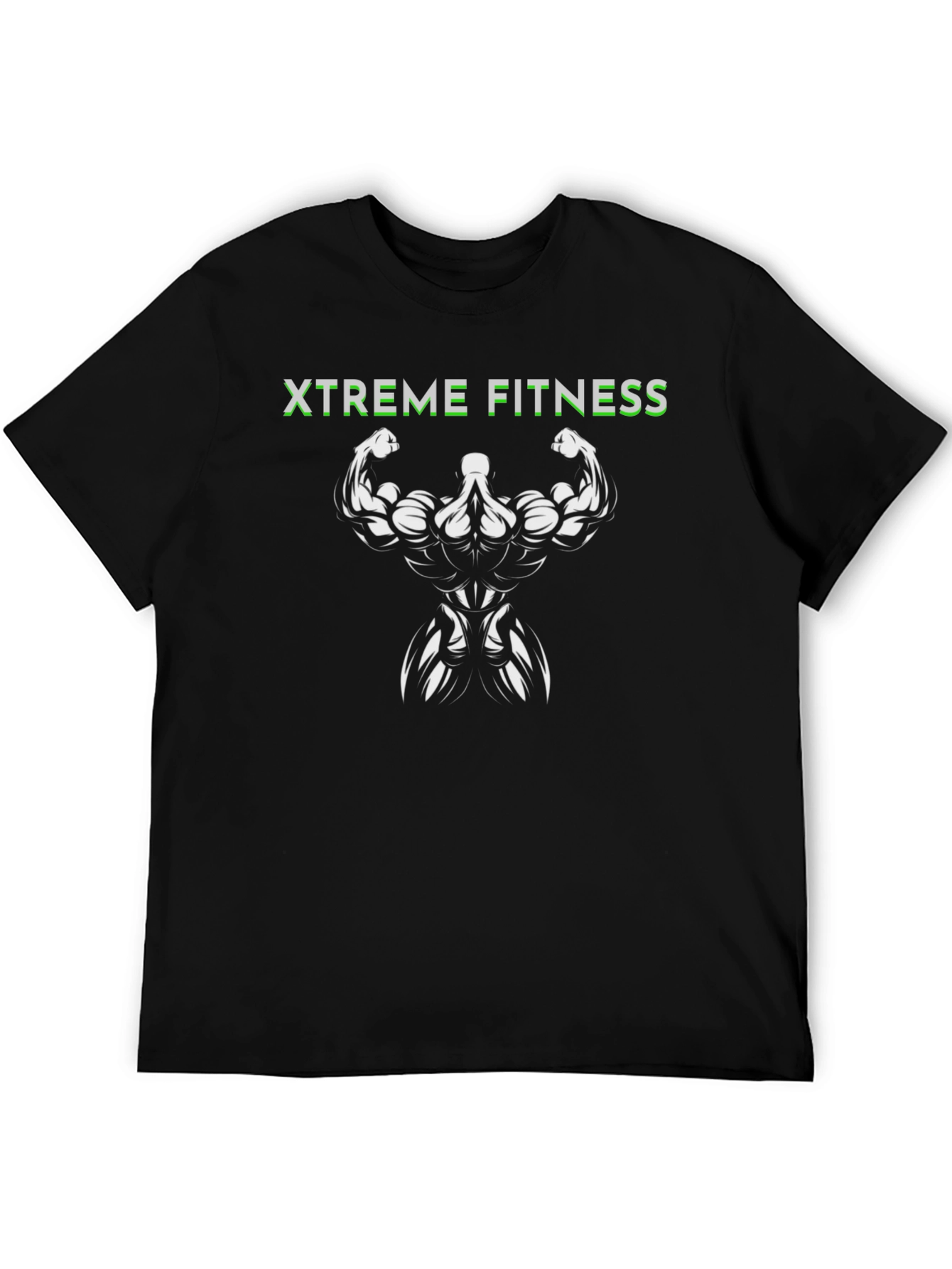 Xtreme Fitness Graphic T-Shirt - Bodybuilding Design