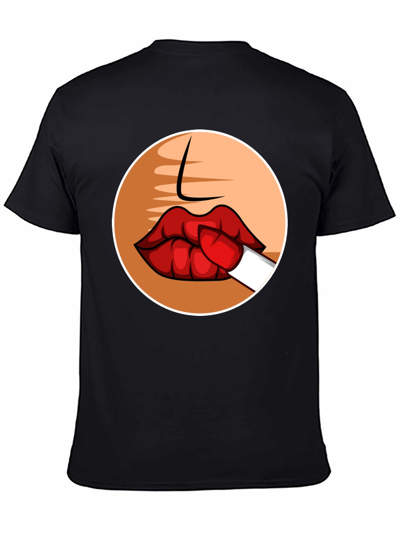 Lipstick Kiss Graphic Tee - Bold & Unique!