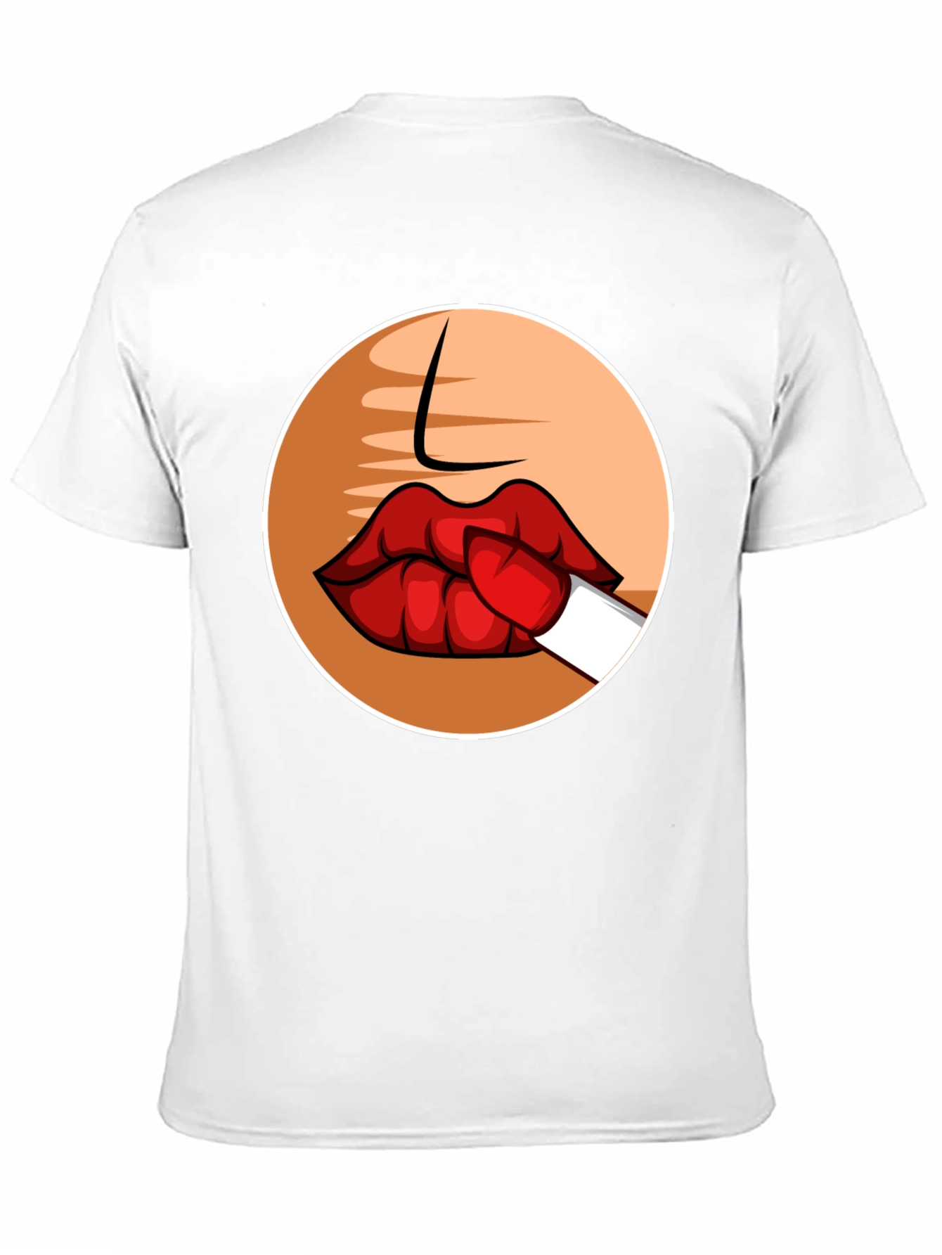 Lipstick Kiss Graphic Tee - Bold & Unique!