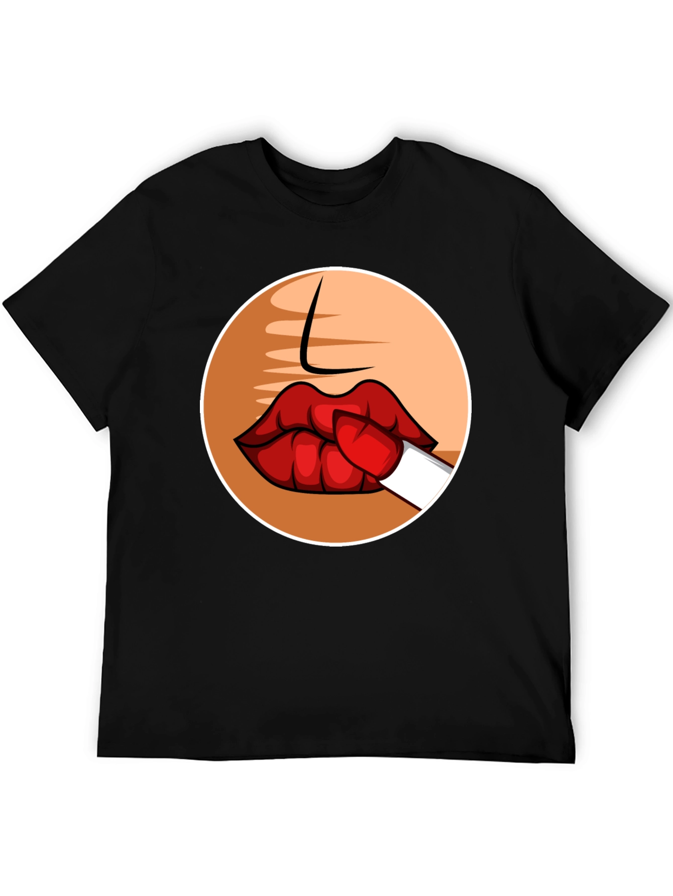 Lipstick Kiss Graphic Tee - Bold & Unique!