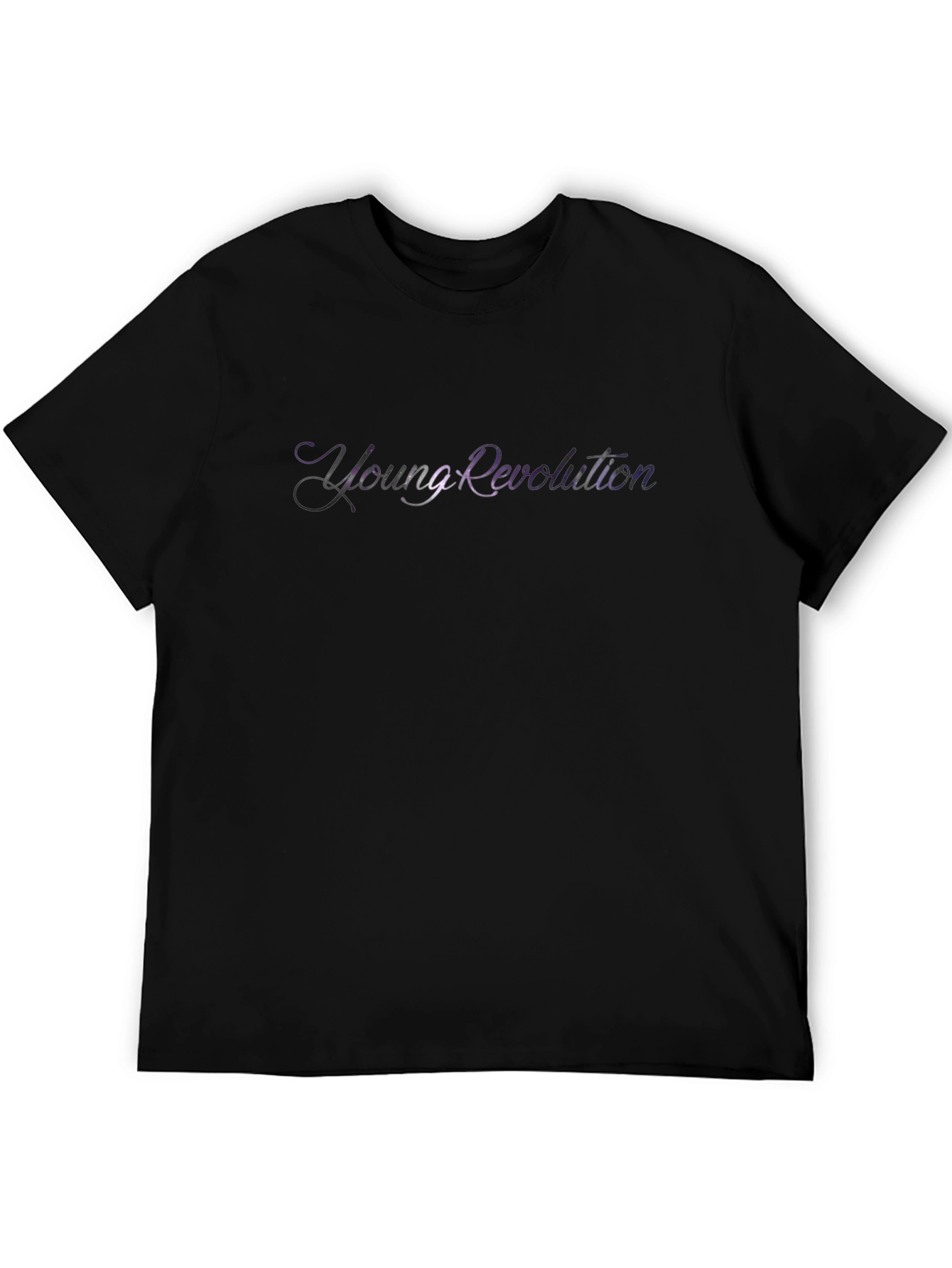 Young Revolution Black Graphic Tee