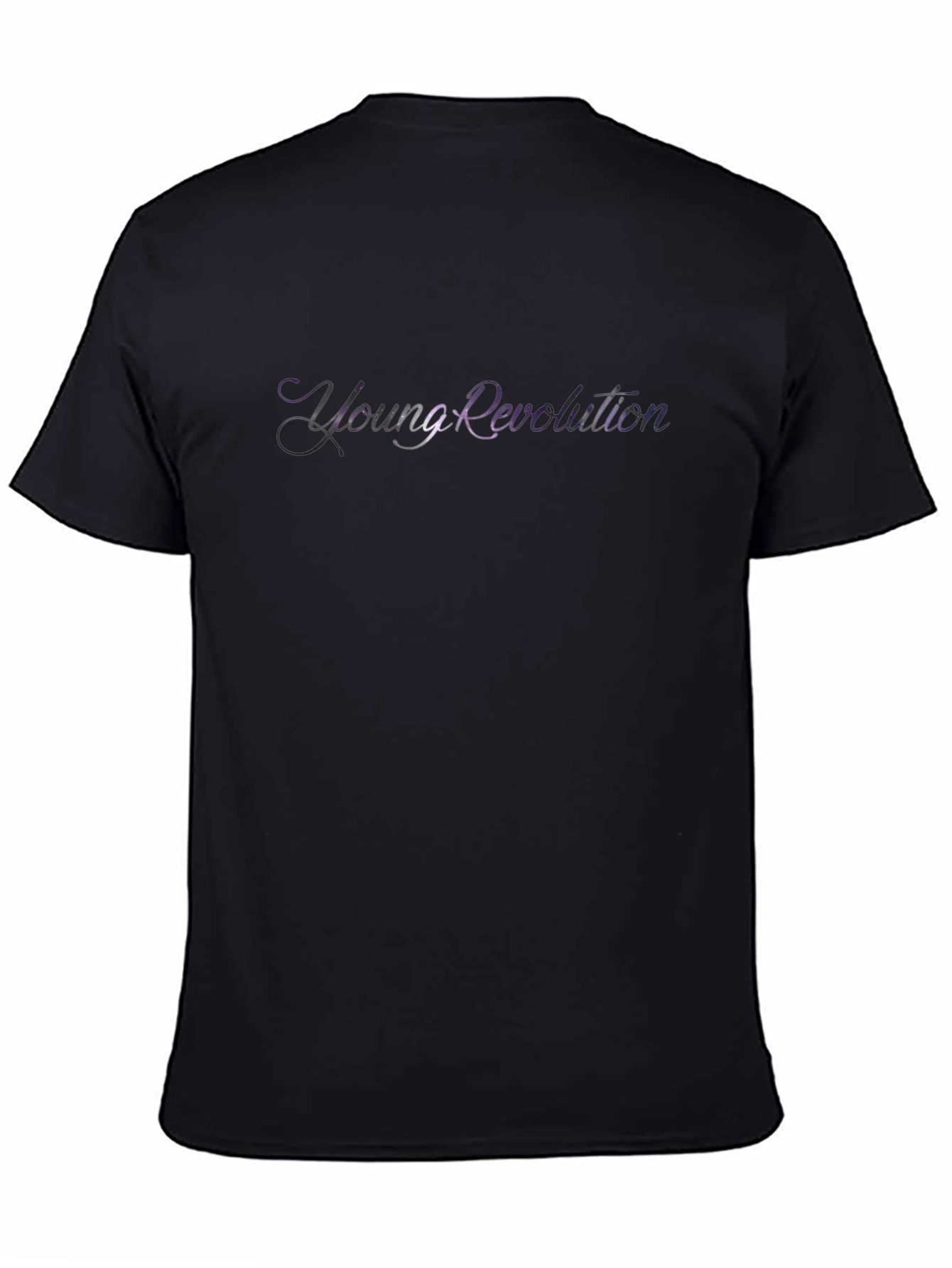 Young Revolution Black Graphic Tee
