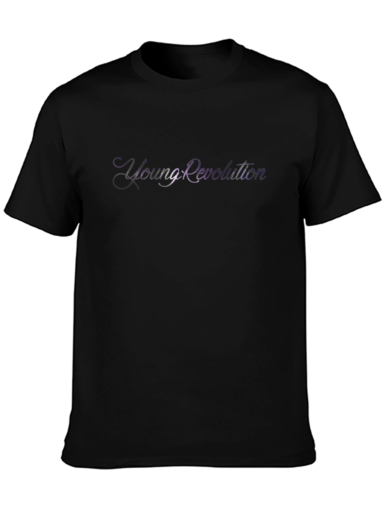 Young Revolution Black Graphic Tee