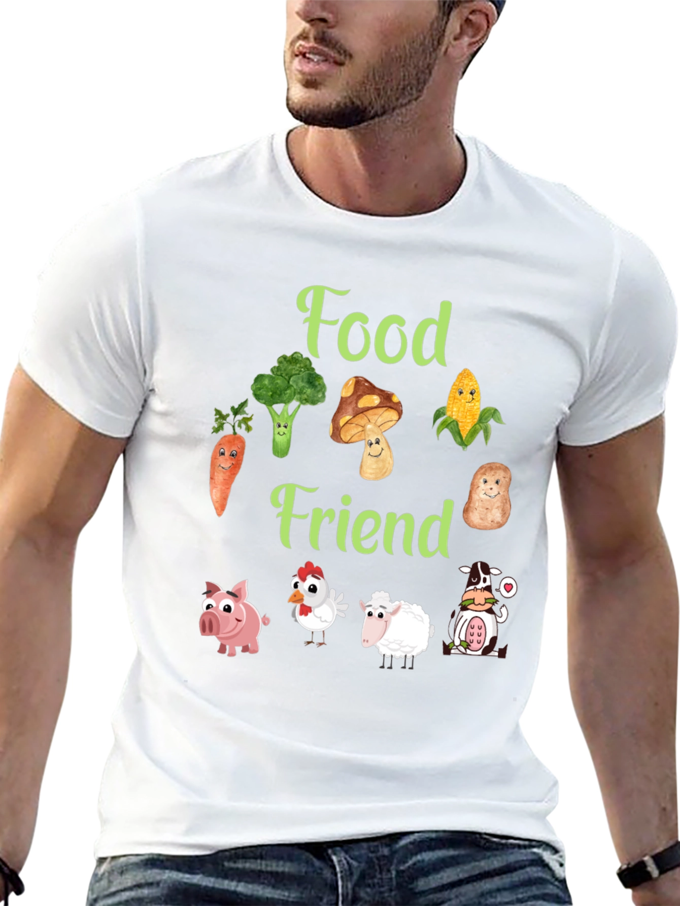 Vegan Food Friend T-Shirt