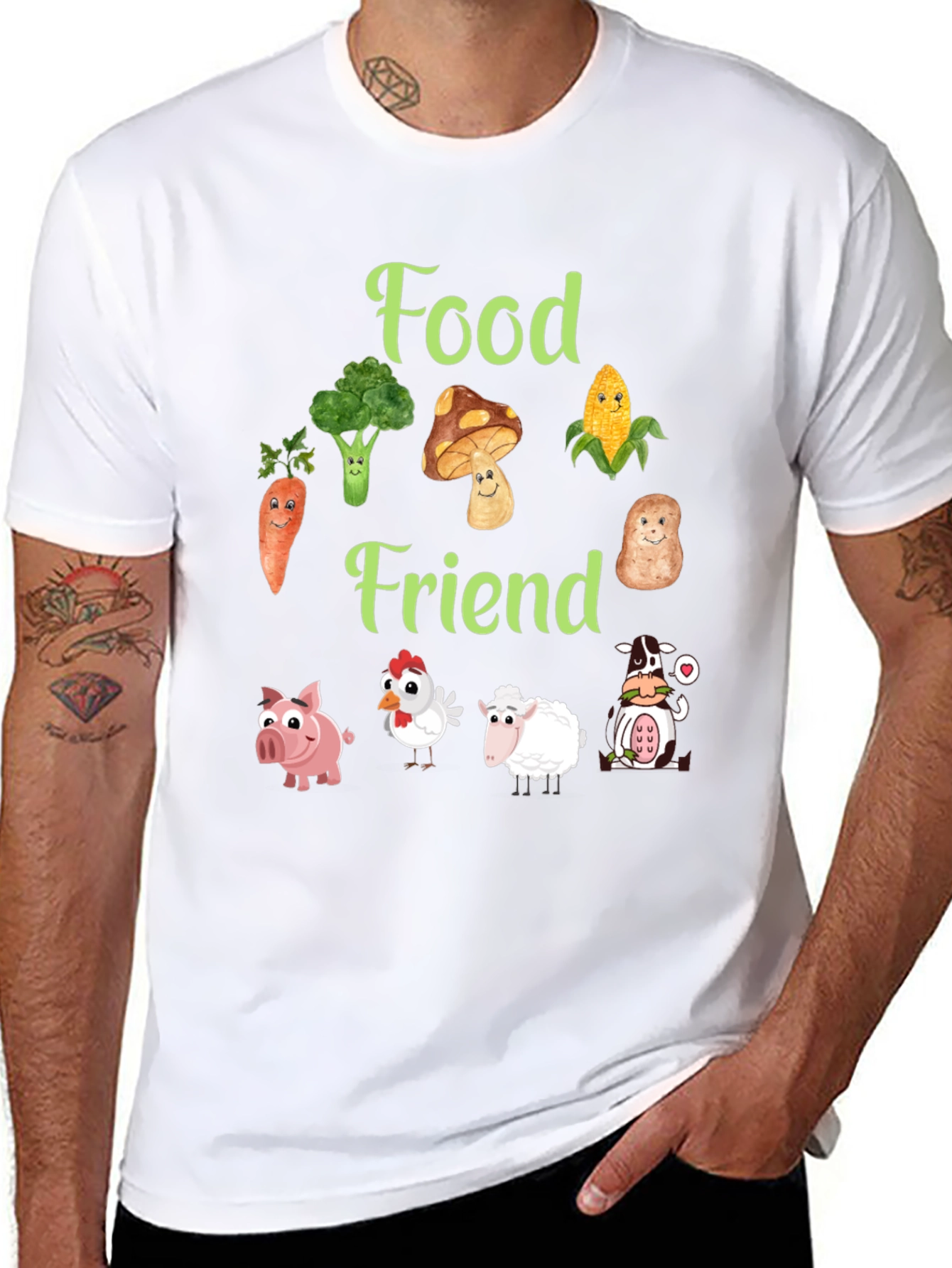 Vegan Food Friend T-Shirt