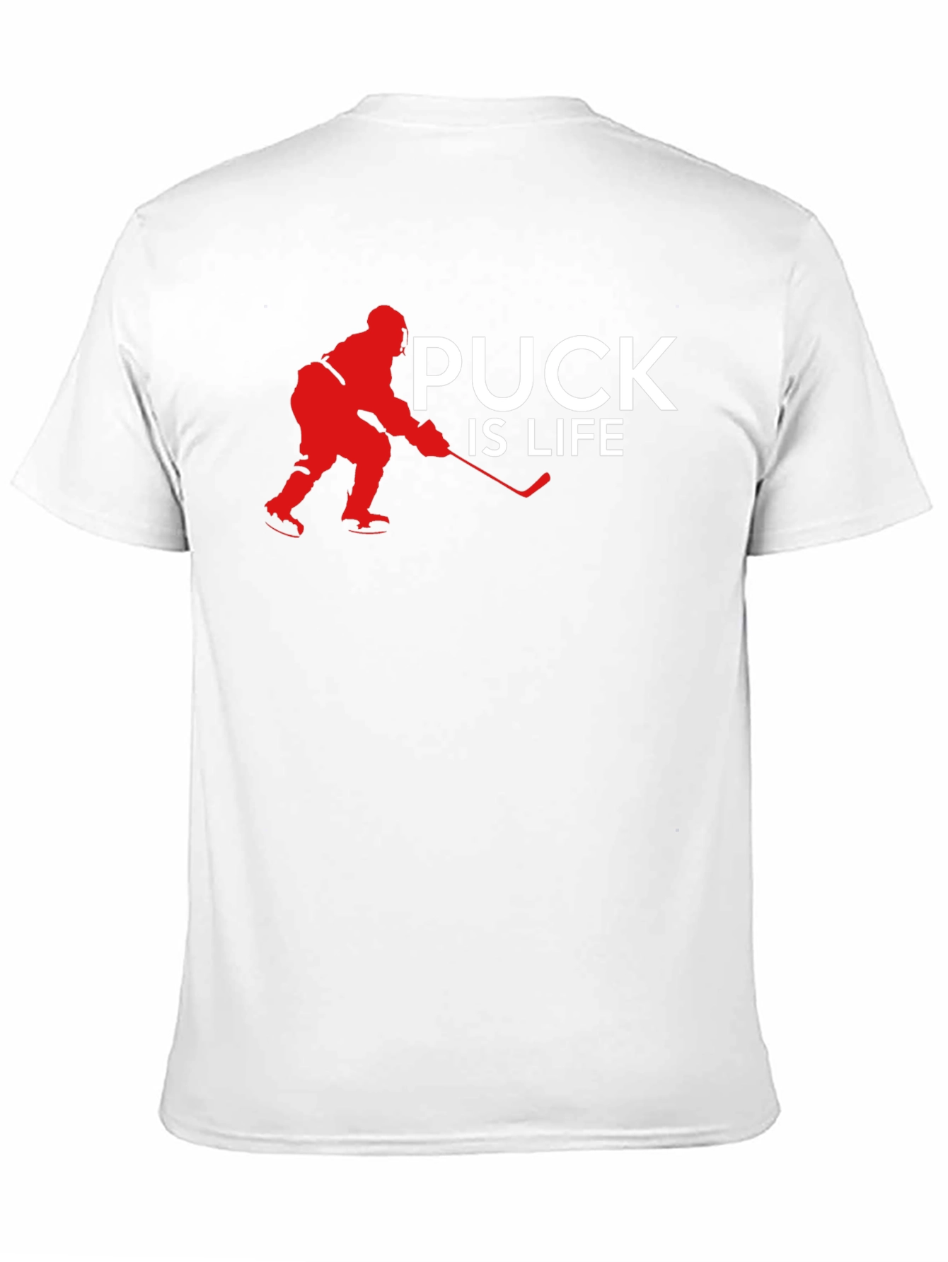 Puck is Life Graphic Tee Hockey Fan T-Shirt