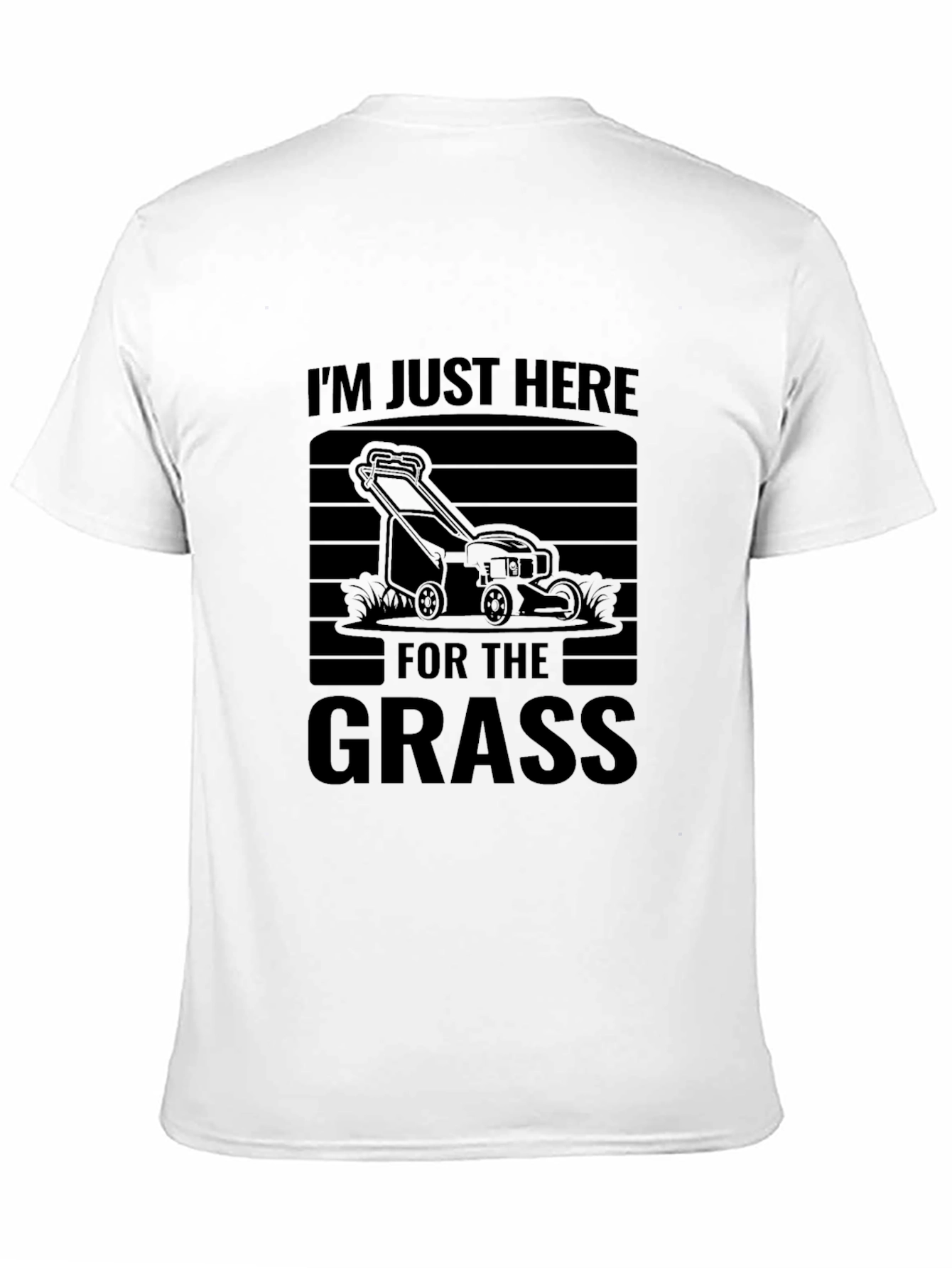 Funny Grass Lawn Mowing T-Shirt