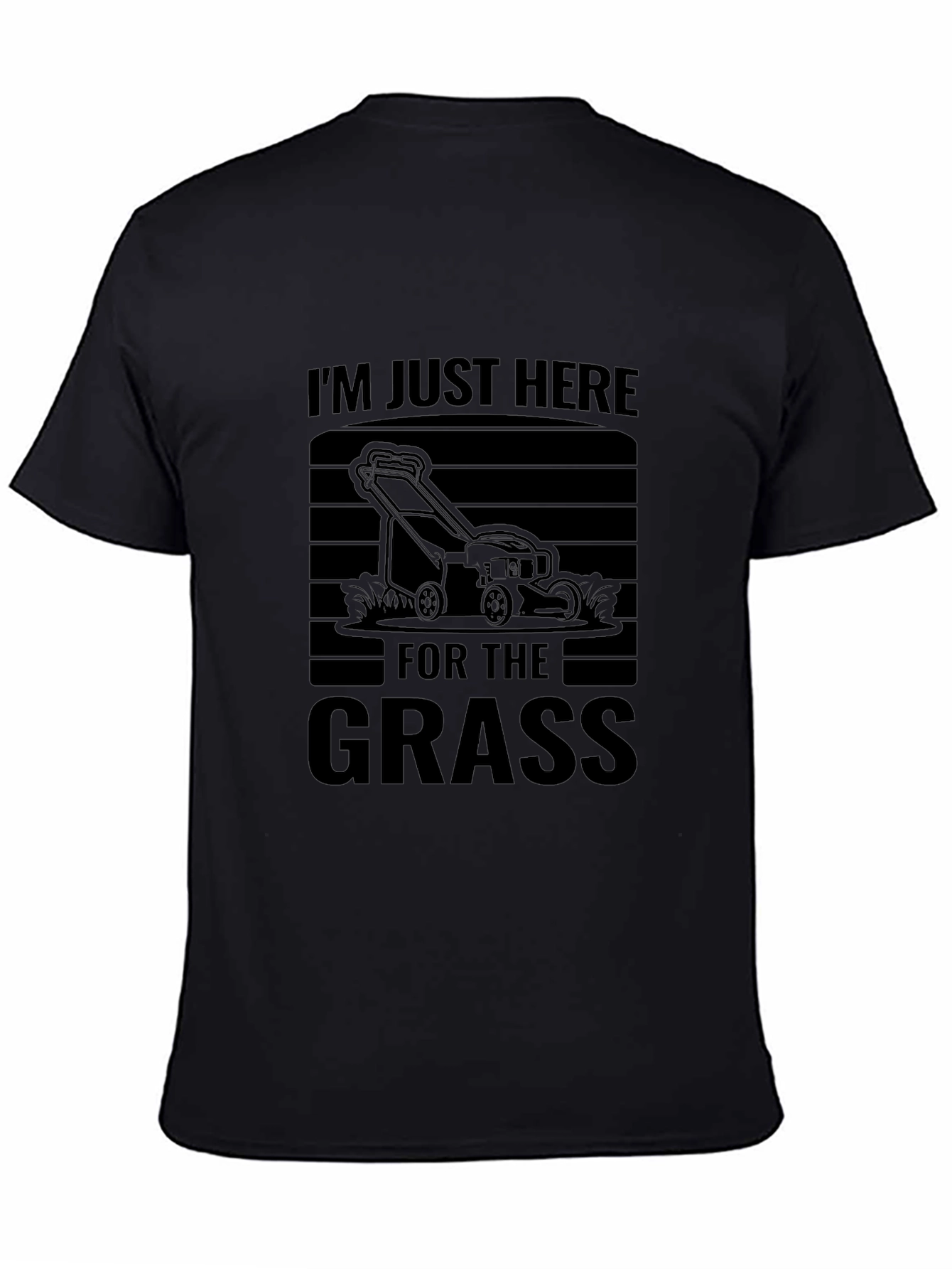 Funny Grass Lawn Mowing T-Shirt