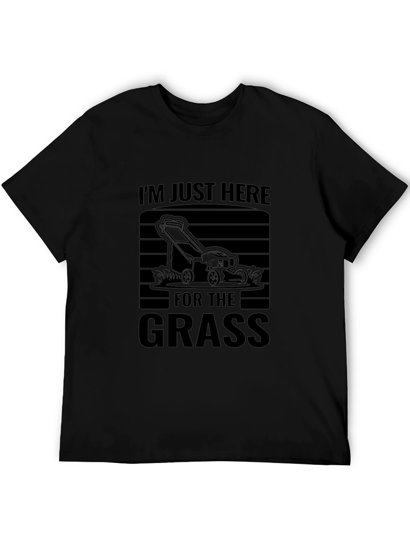 Funny Grass Lawn Mowing T-Shirt
