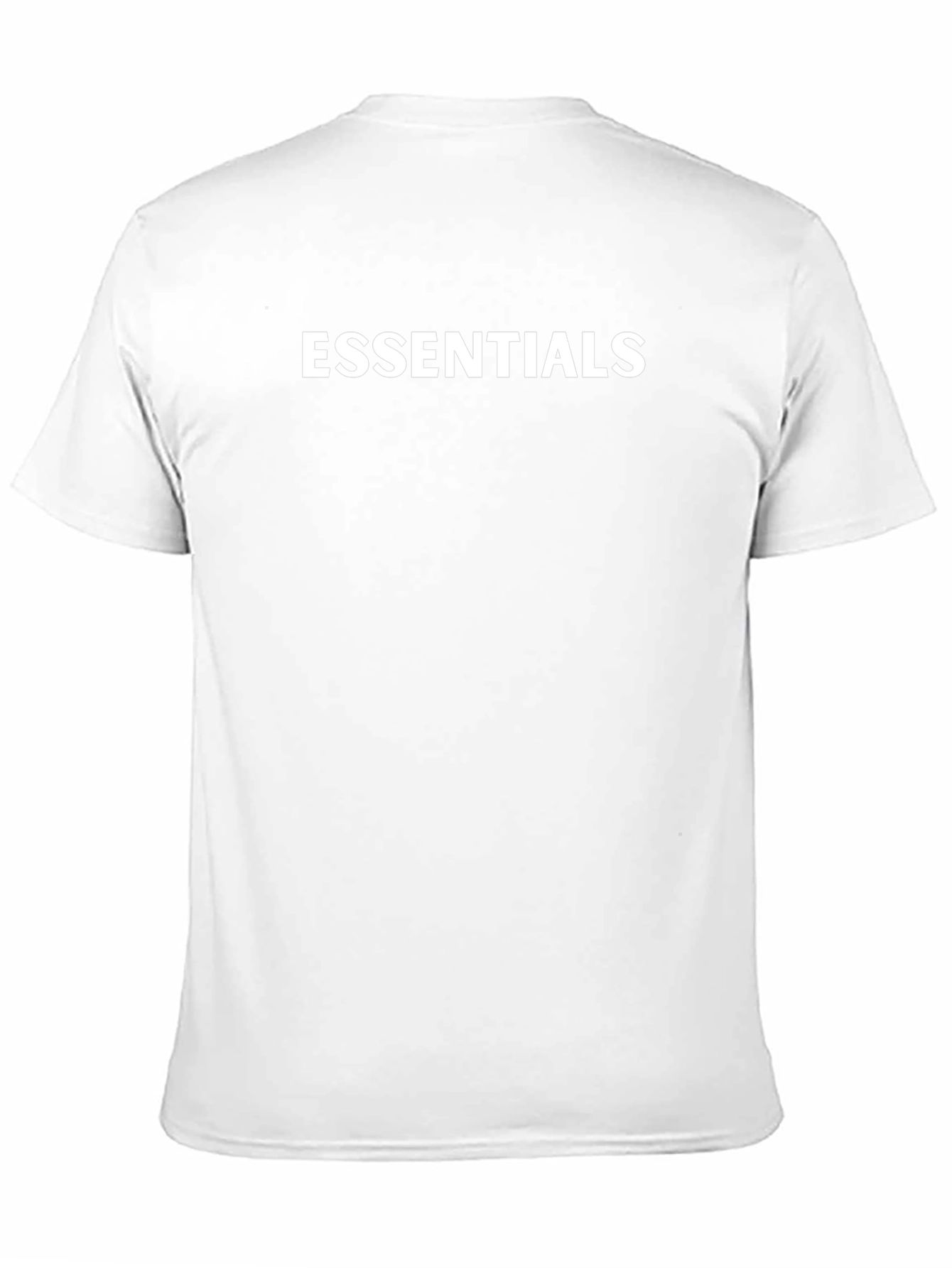 Essentials Black Cotton Blend T-Shirt