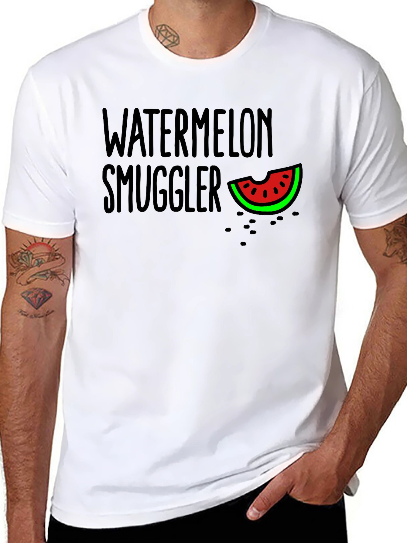 Watermelon Smuggler Graphic T-Shirt - Unisex