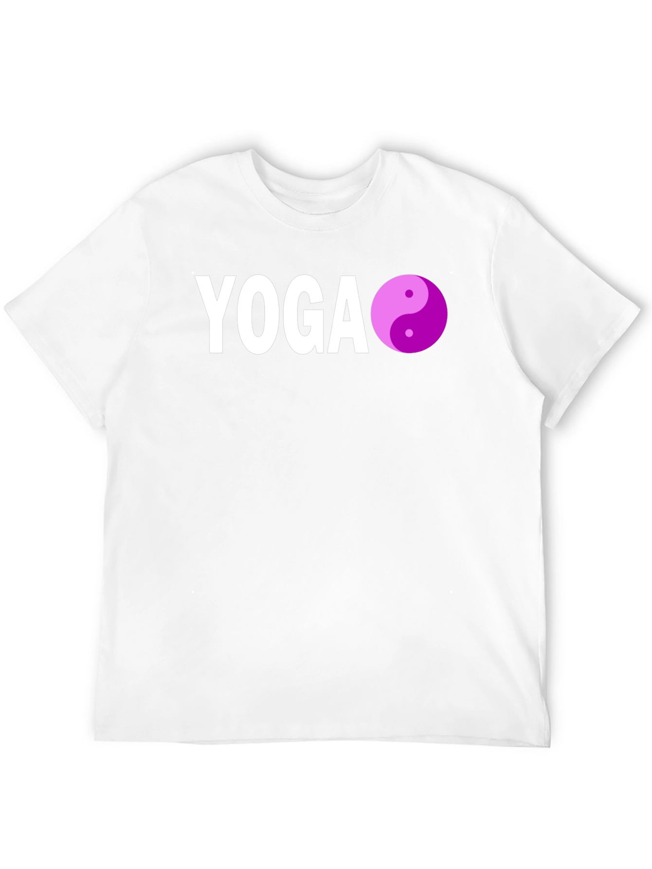 Yoga Yin Yang Graphic Tee - Black