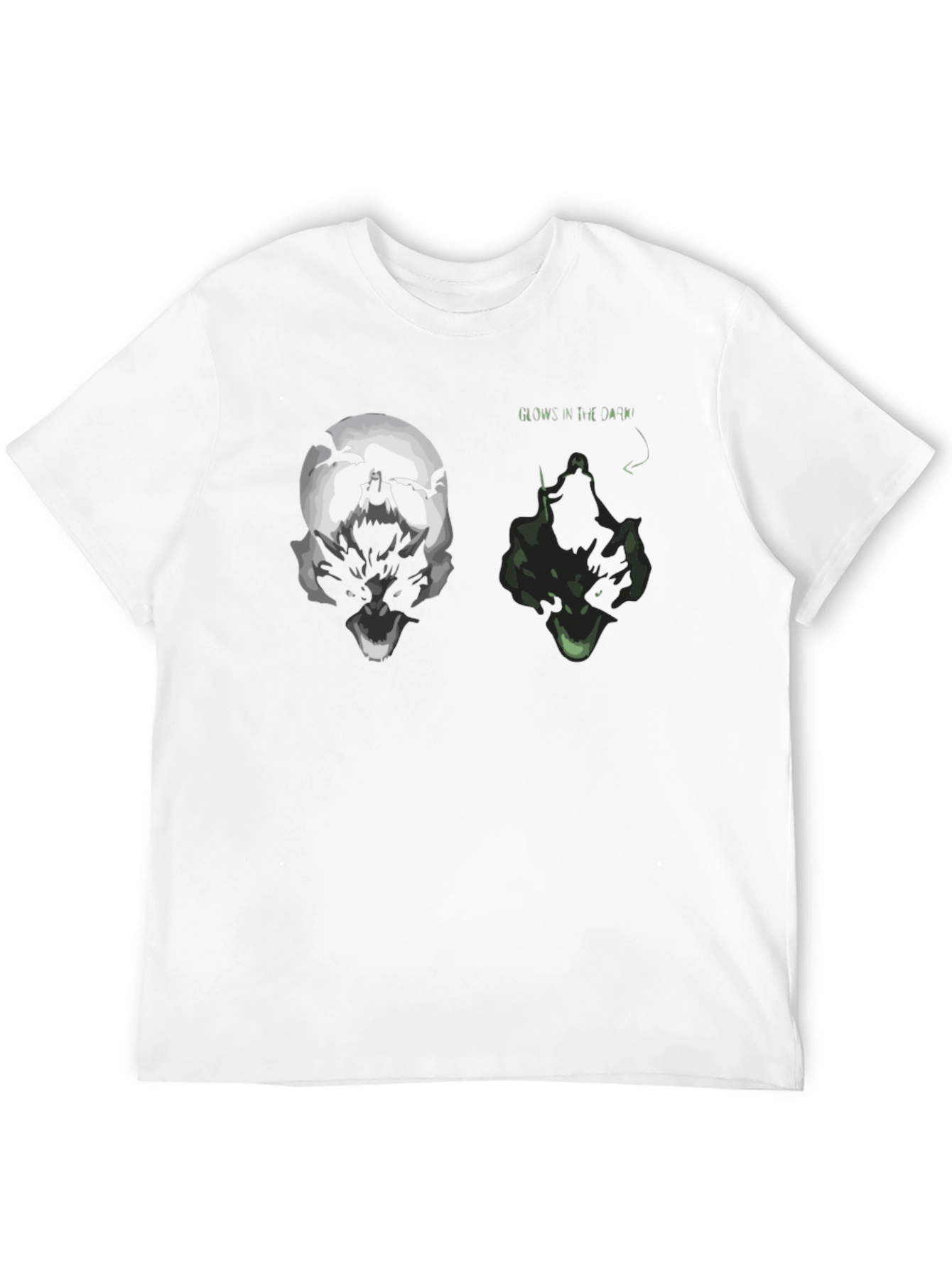 Glow-in-the-Dark Wolf & Rider Graphic Tee