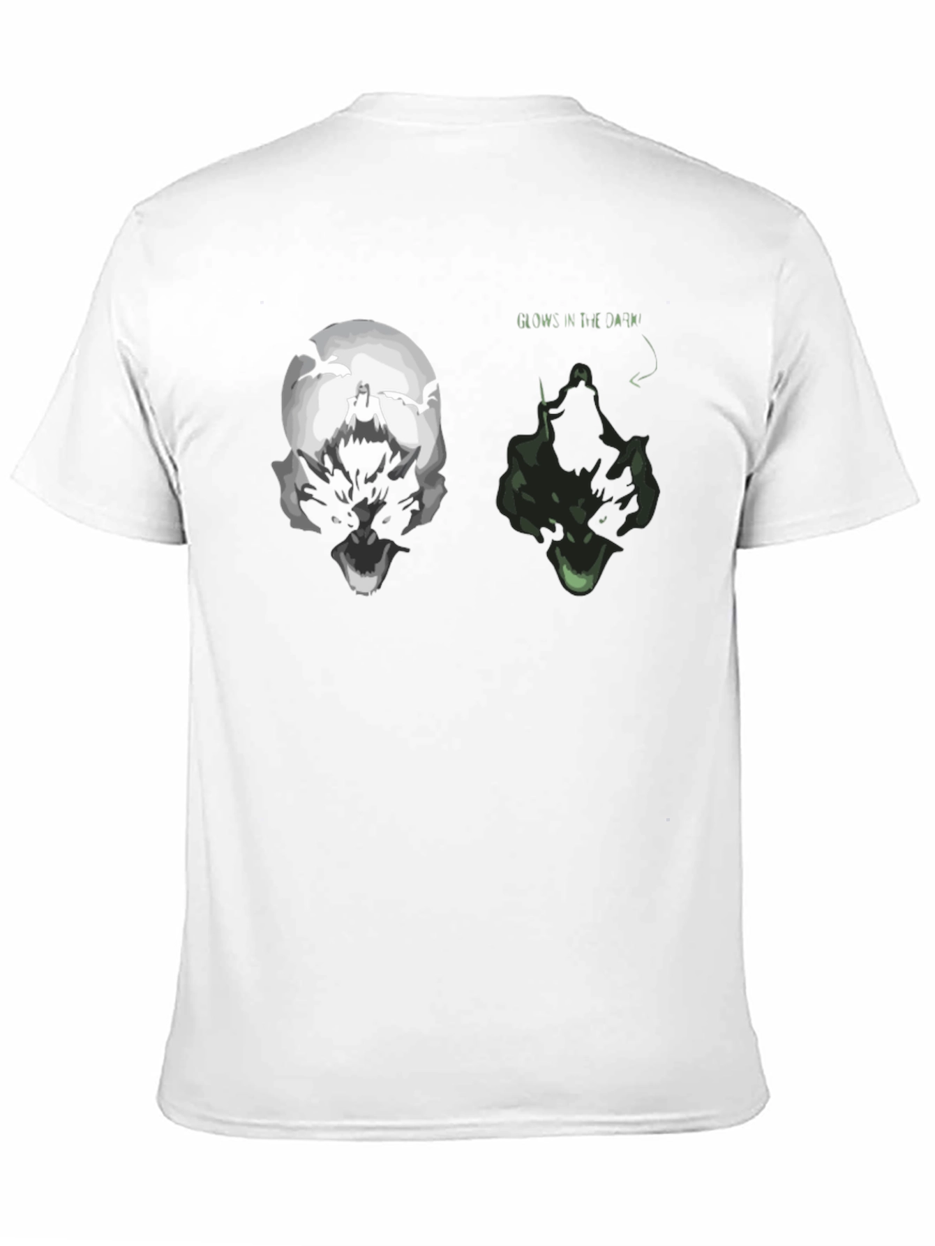 Glow-in-the-Dark Wolf & Rider Graphic Tee