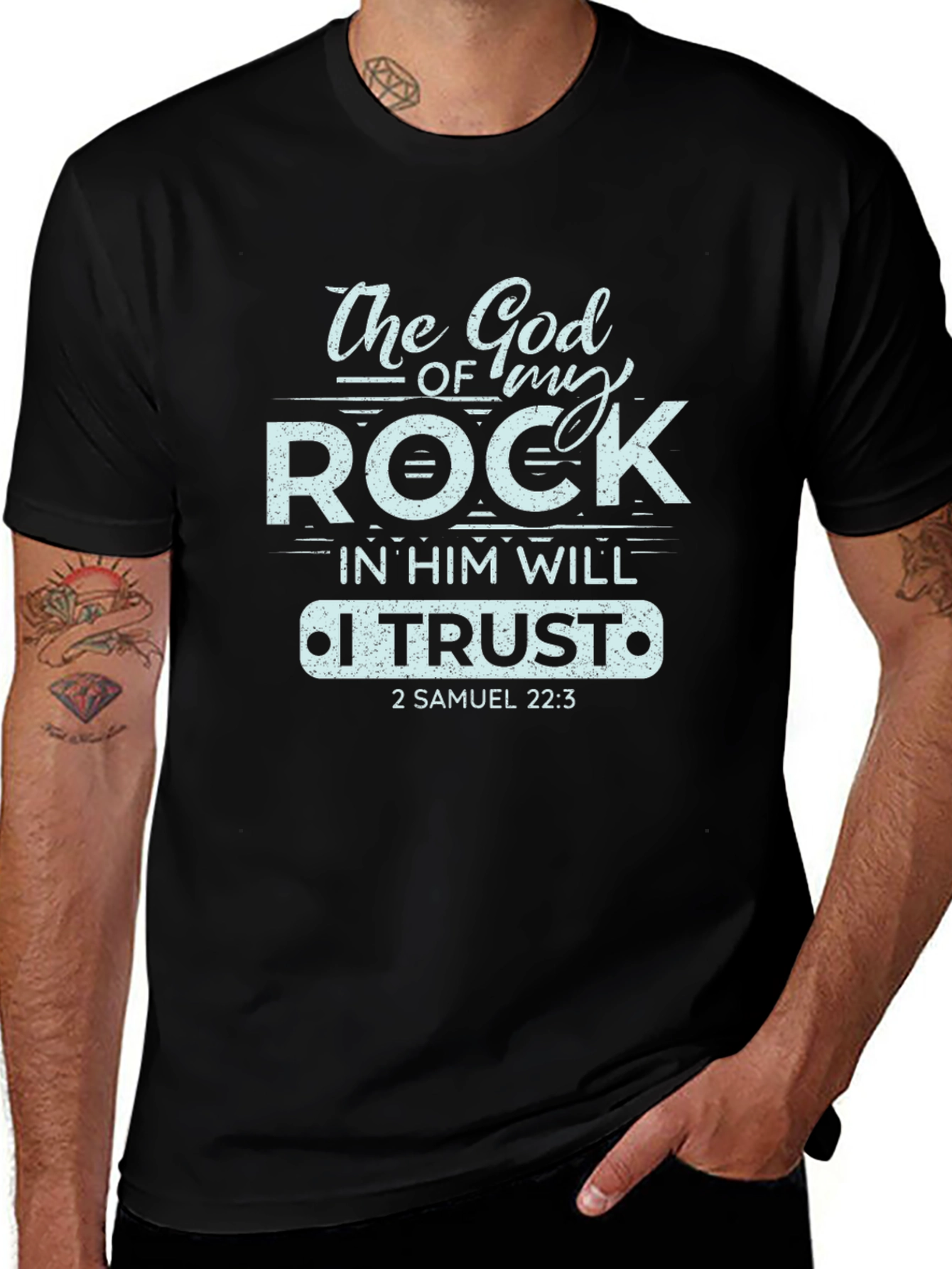 The God of My Rock Graphic T-Shirt