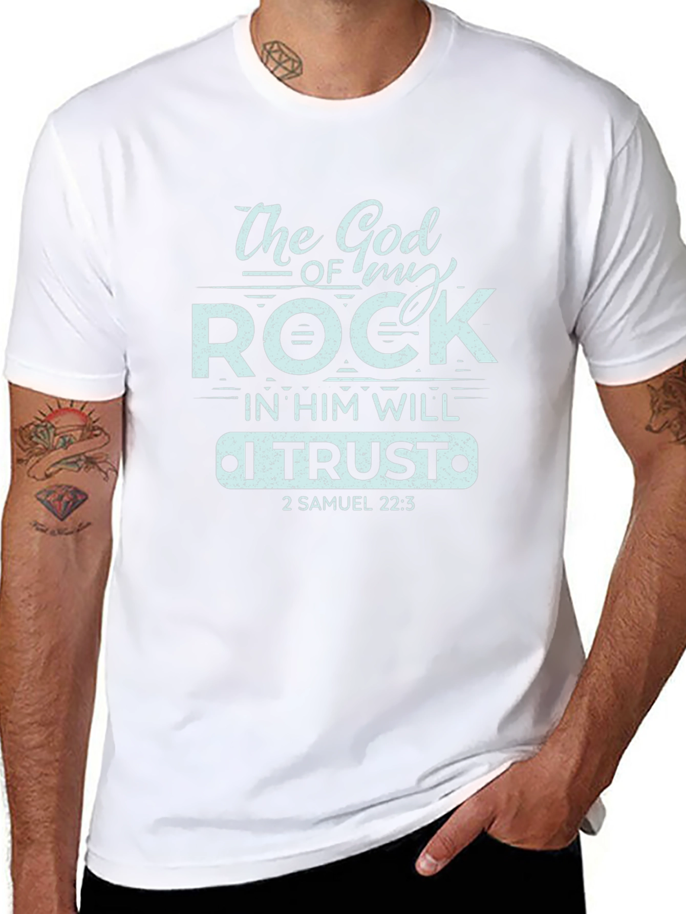 The God of My Rock Graphic T-Shirt