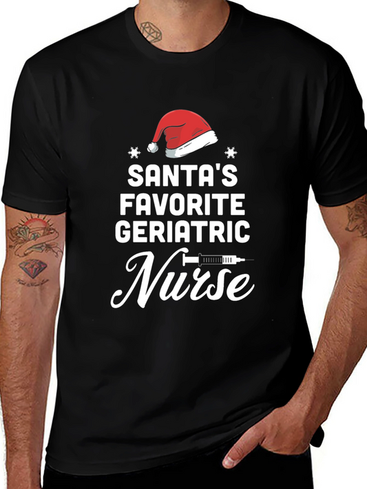 Santas Favorite Geriatric Nurse T-Shirt