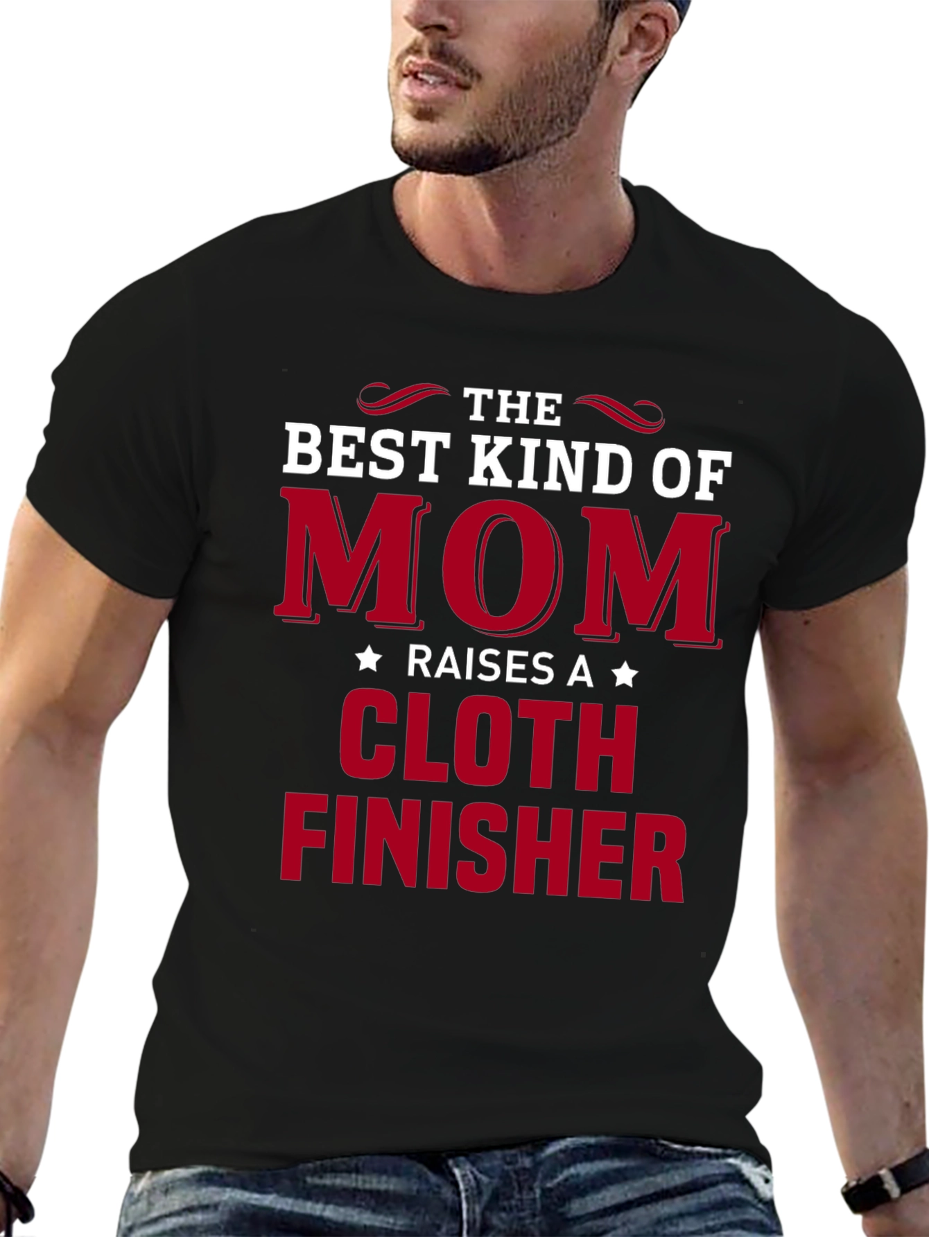 Best Kind of Mom Cloth Finisher T-Shirt