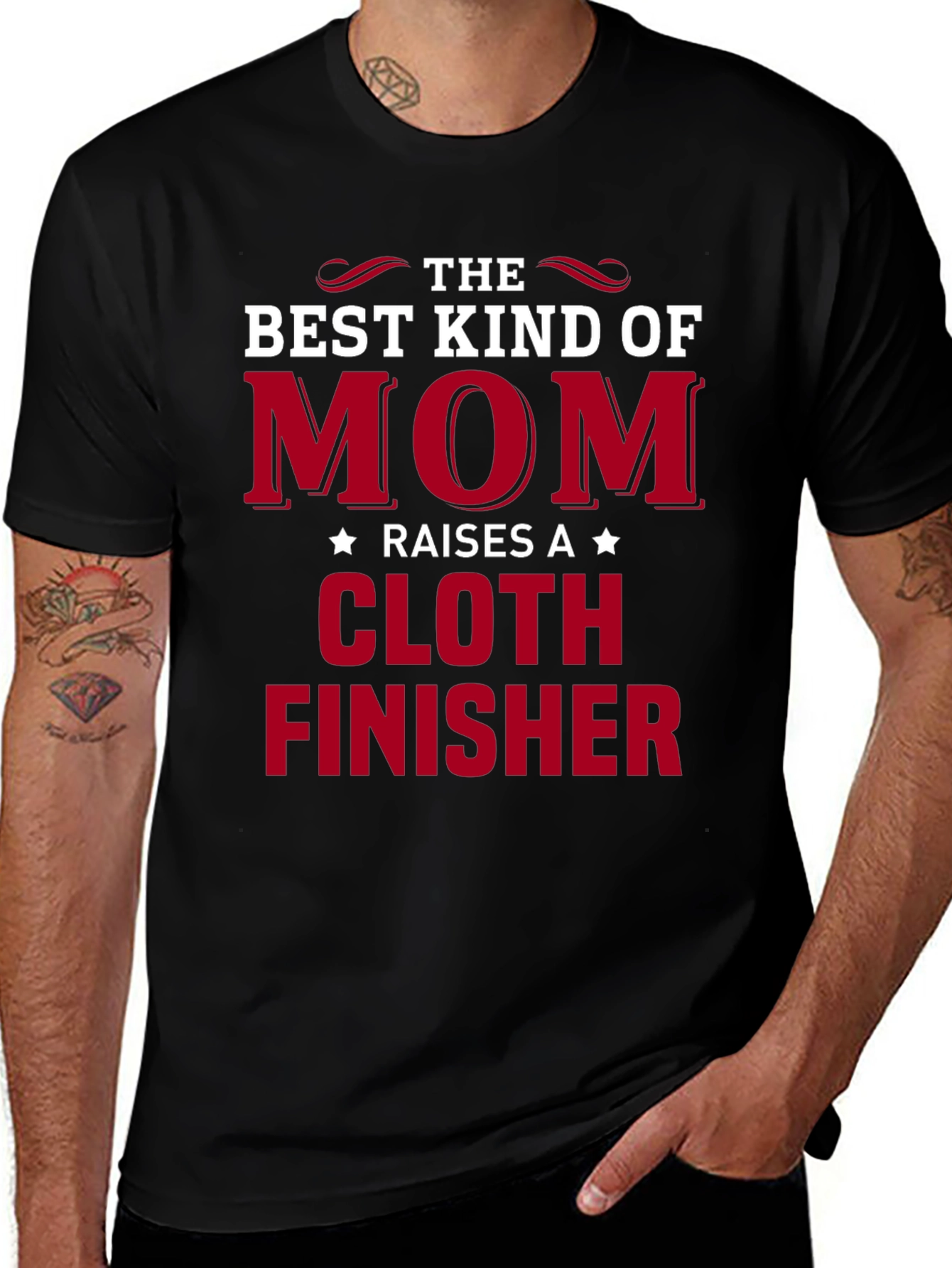 Best Kind of Mom Cloth Finisher T-Shirt