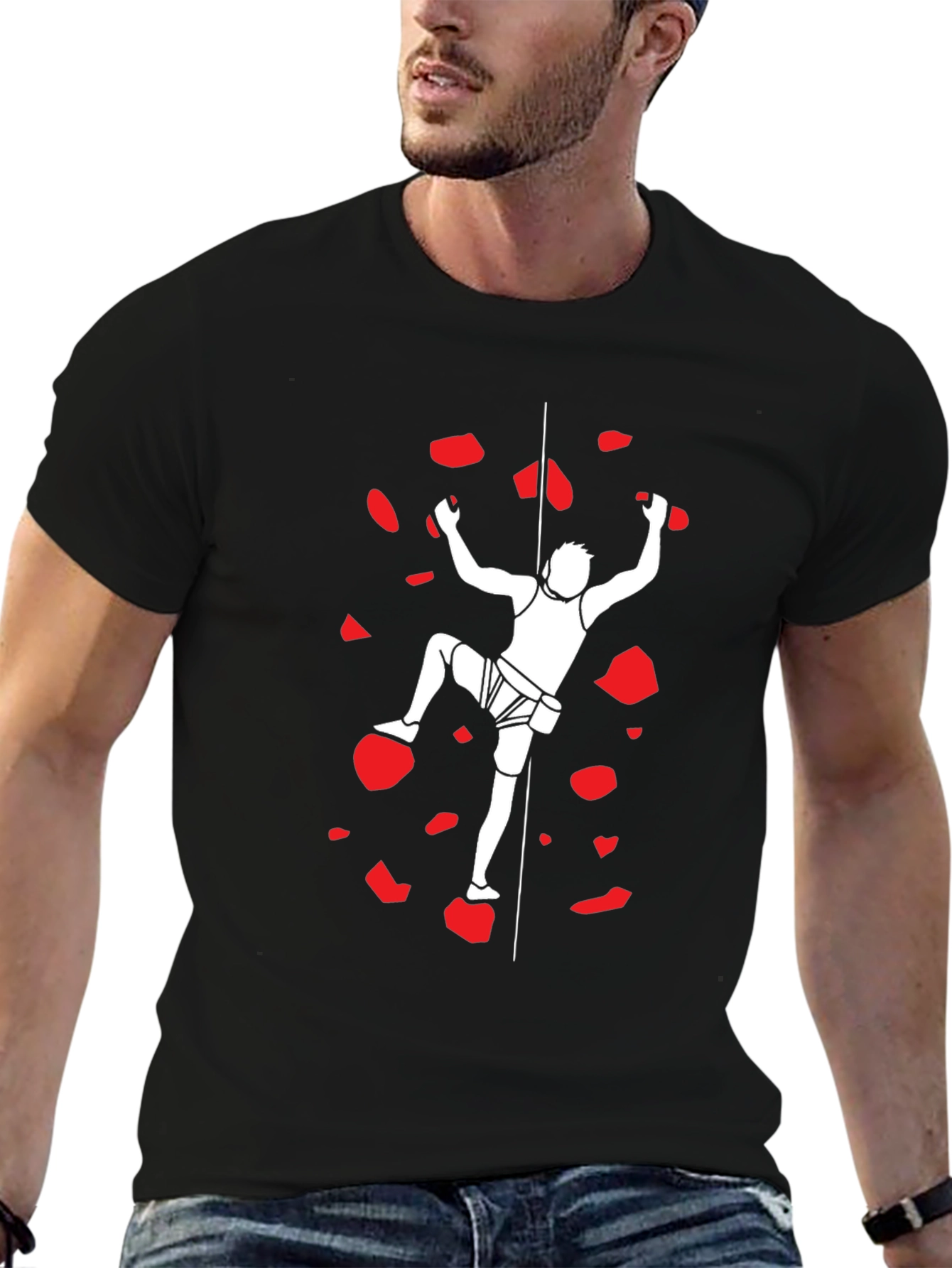 Rock Climbing Graphic T-Shirt