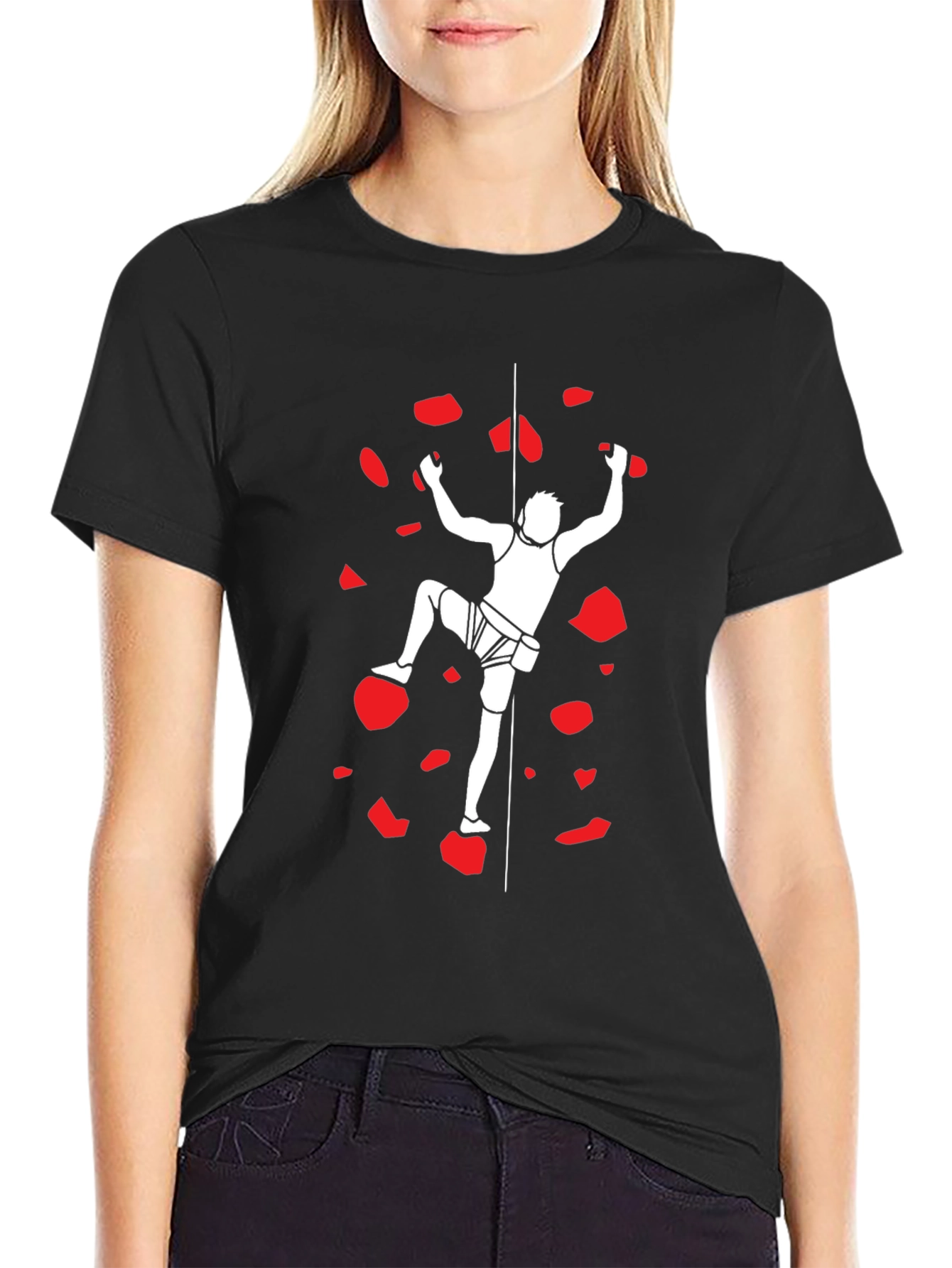 Rock Climbing Graphic T-Shirt