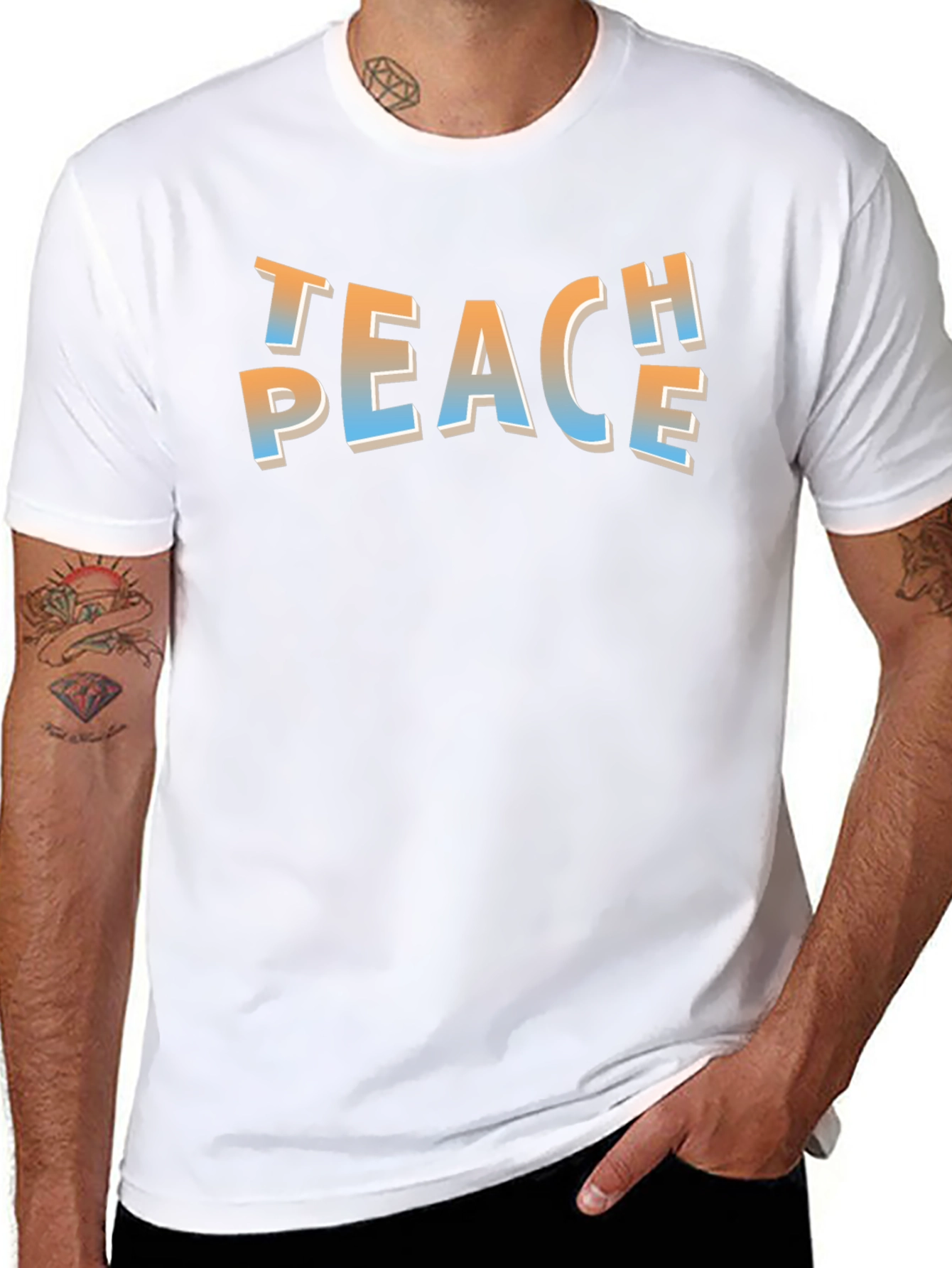 Peace Sign T-Shirt - Comfort & Style