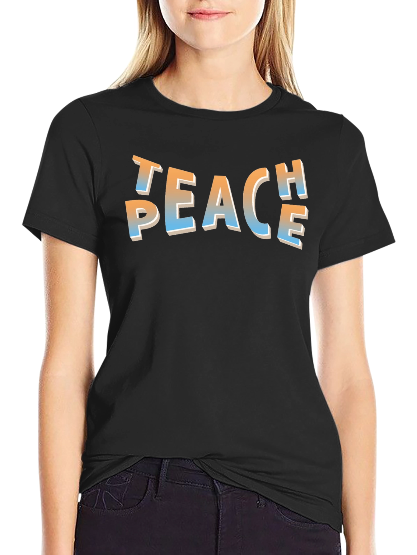 Peace Sign T-Shirt - Comfort & Style