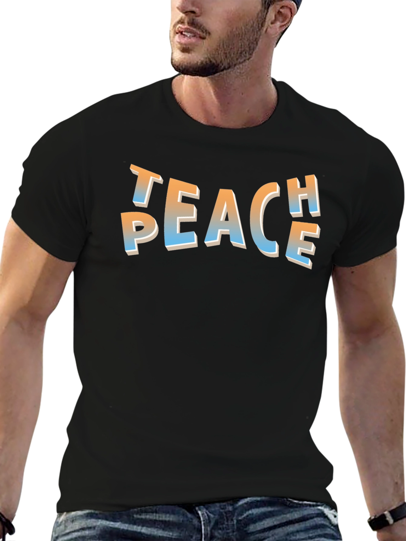 Peace Sign T-Shirt - Comfort & Style