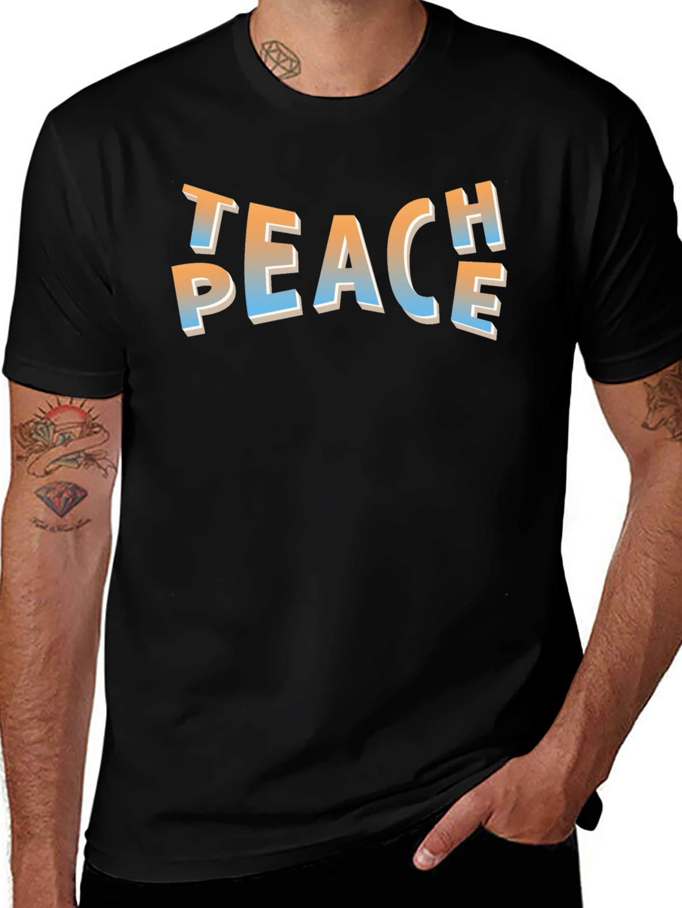 Peace Sign T-Shirt - Comfort & Style