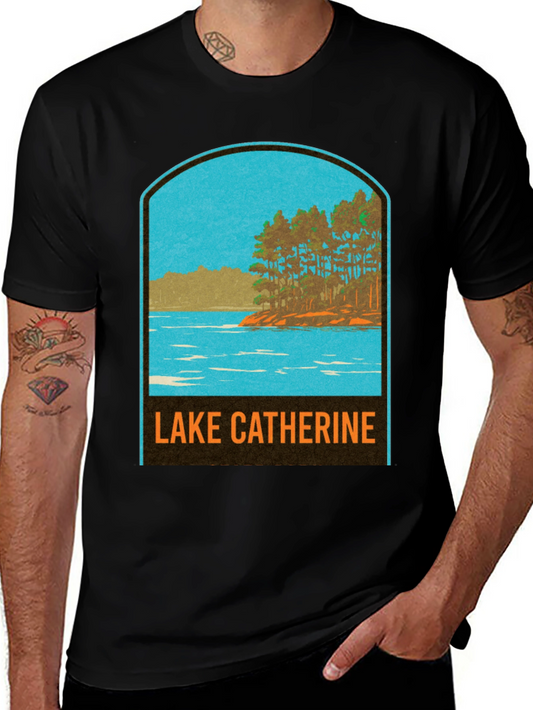 Lake Catherine T-Shirt - Vintage Style Graphic Tee