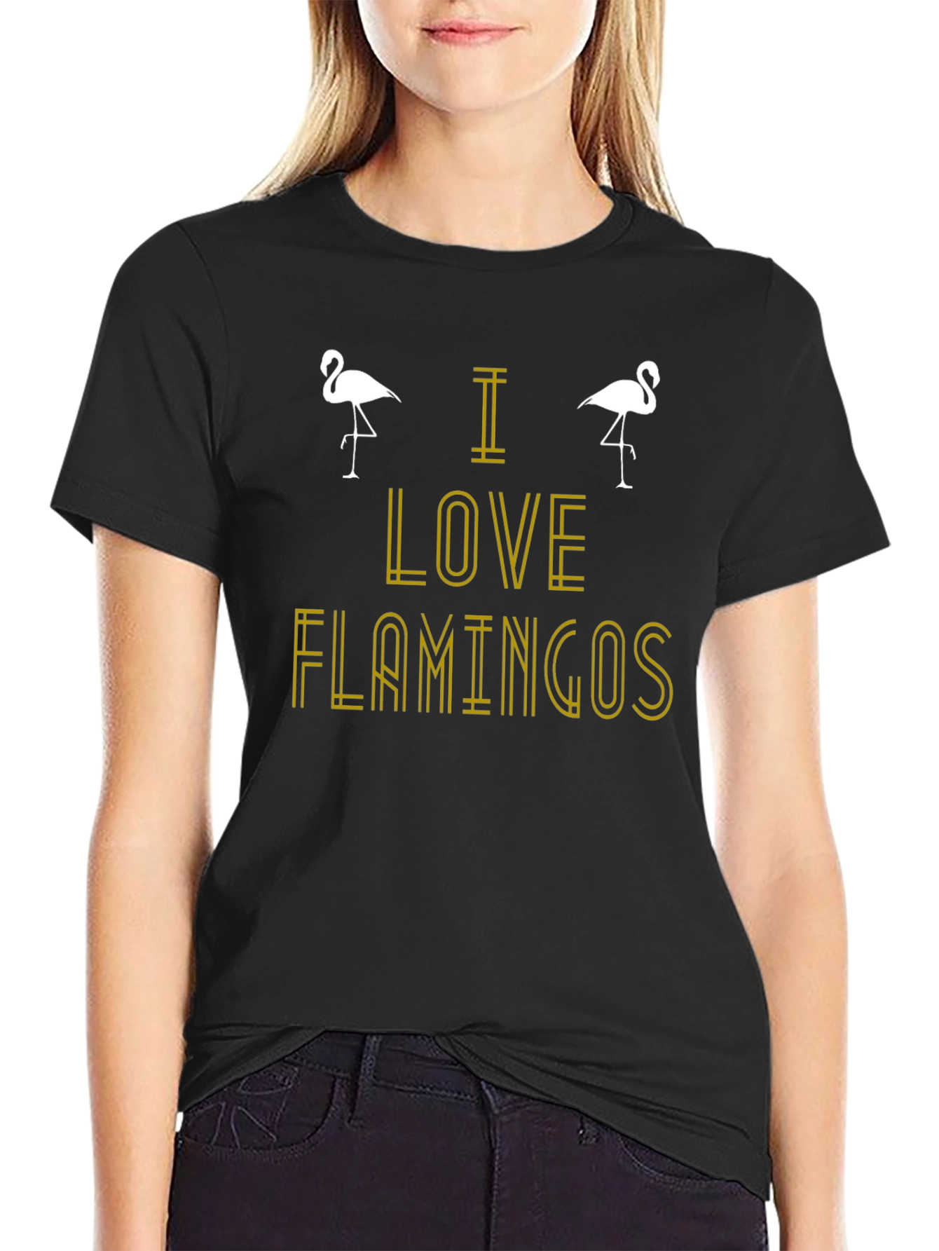 I Love Flamingos T-Shirt