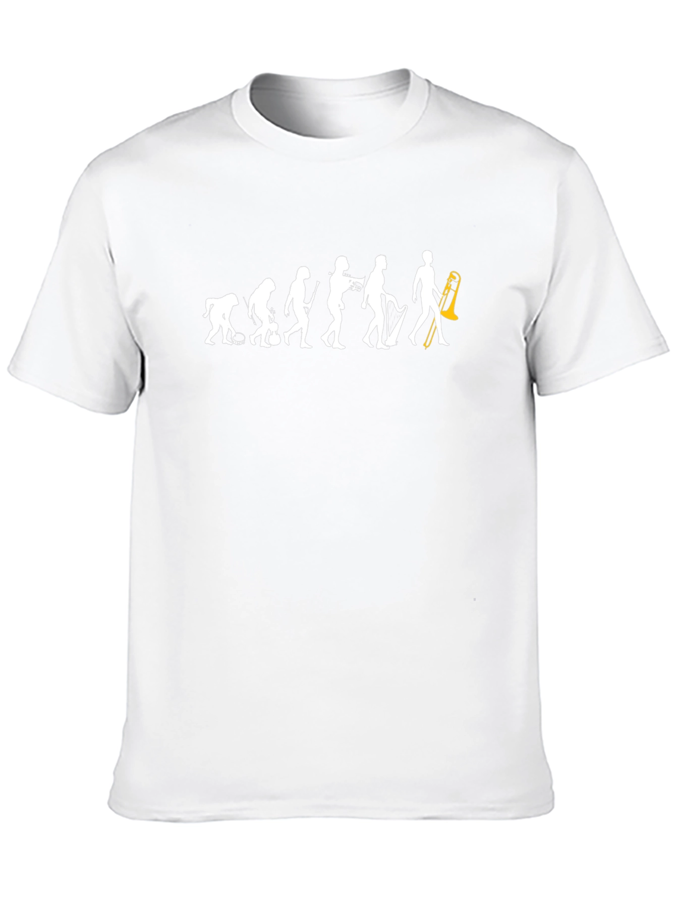 Evolution of Music Black T-Shirt