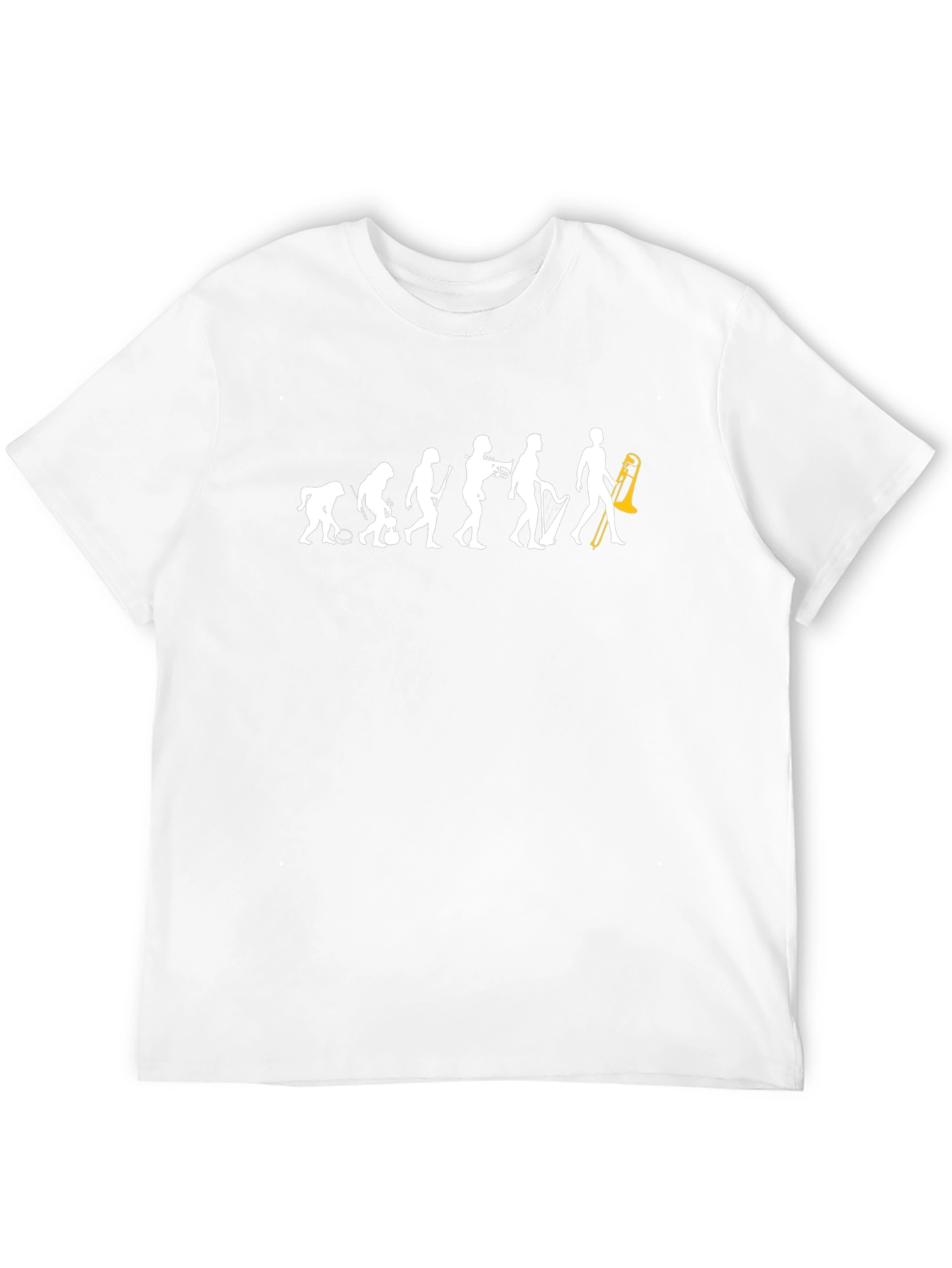 Evolution of Music Black T-Shirt