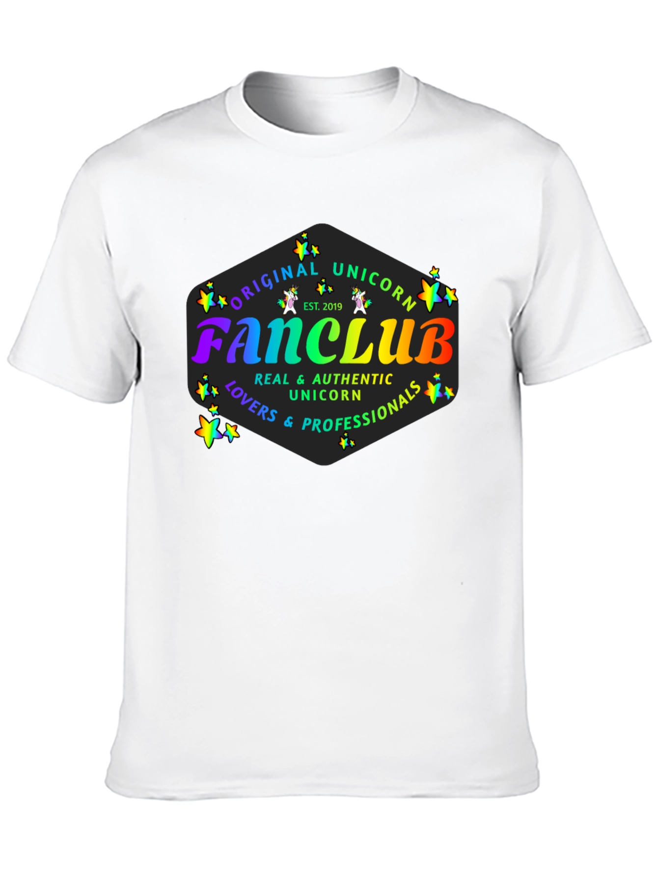 Original Unicorn Fanclub Black T-Shirt