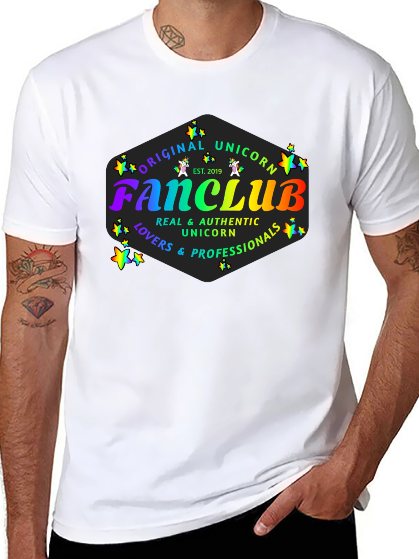 Original Unicorn Fanclub Black T-Shirt