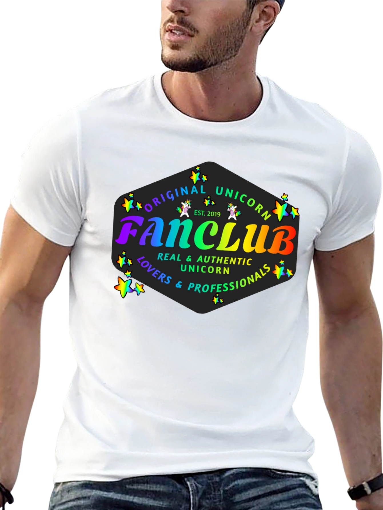 Original Unicorn Fanclub Black T-Shirt