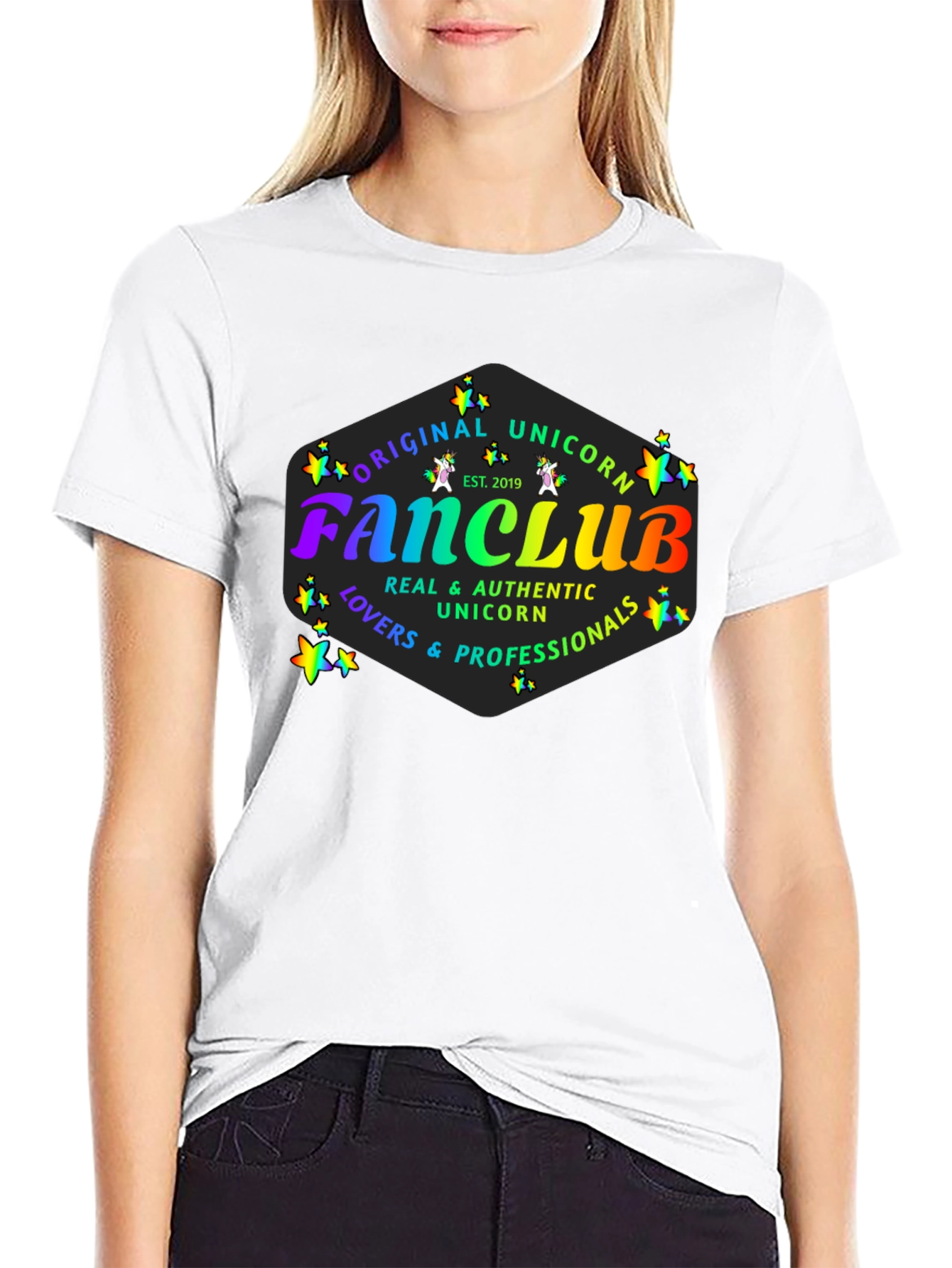 Original Unicorn Fanclub Black T-Shirt
