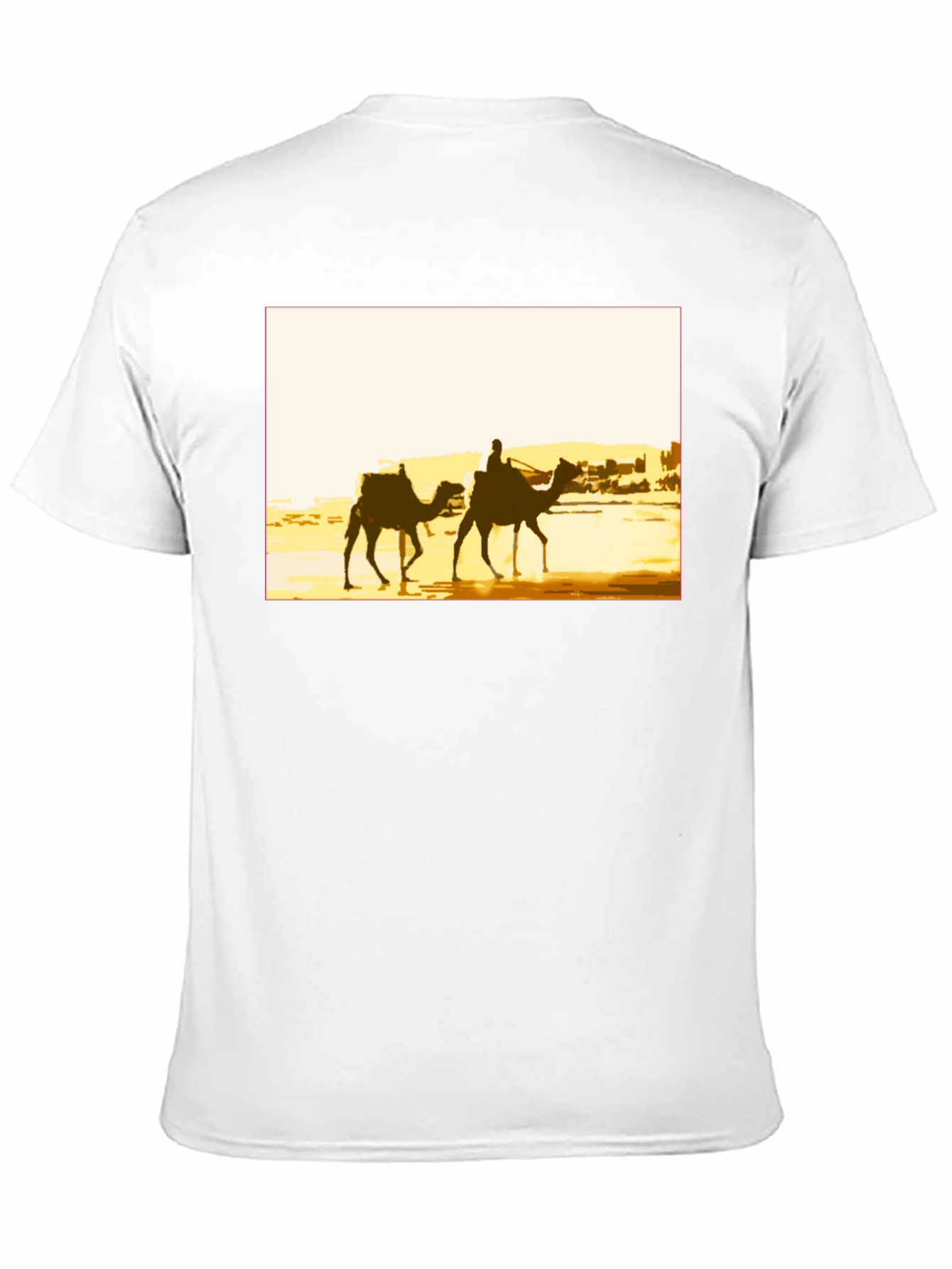Desert Caravan Graphic Tee - Black