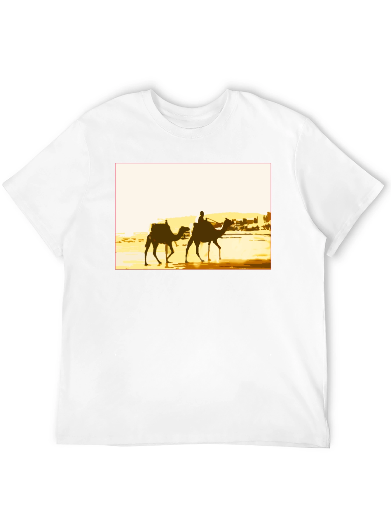 Desert Caravan Graphic Tee - Black