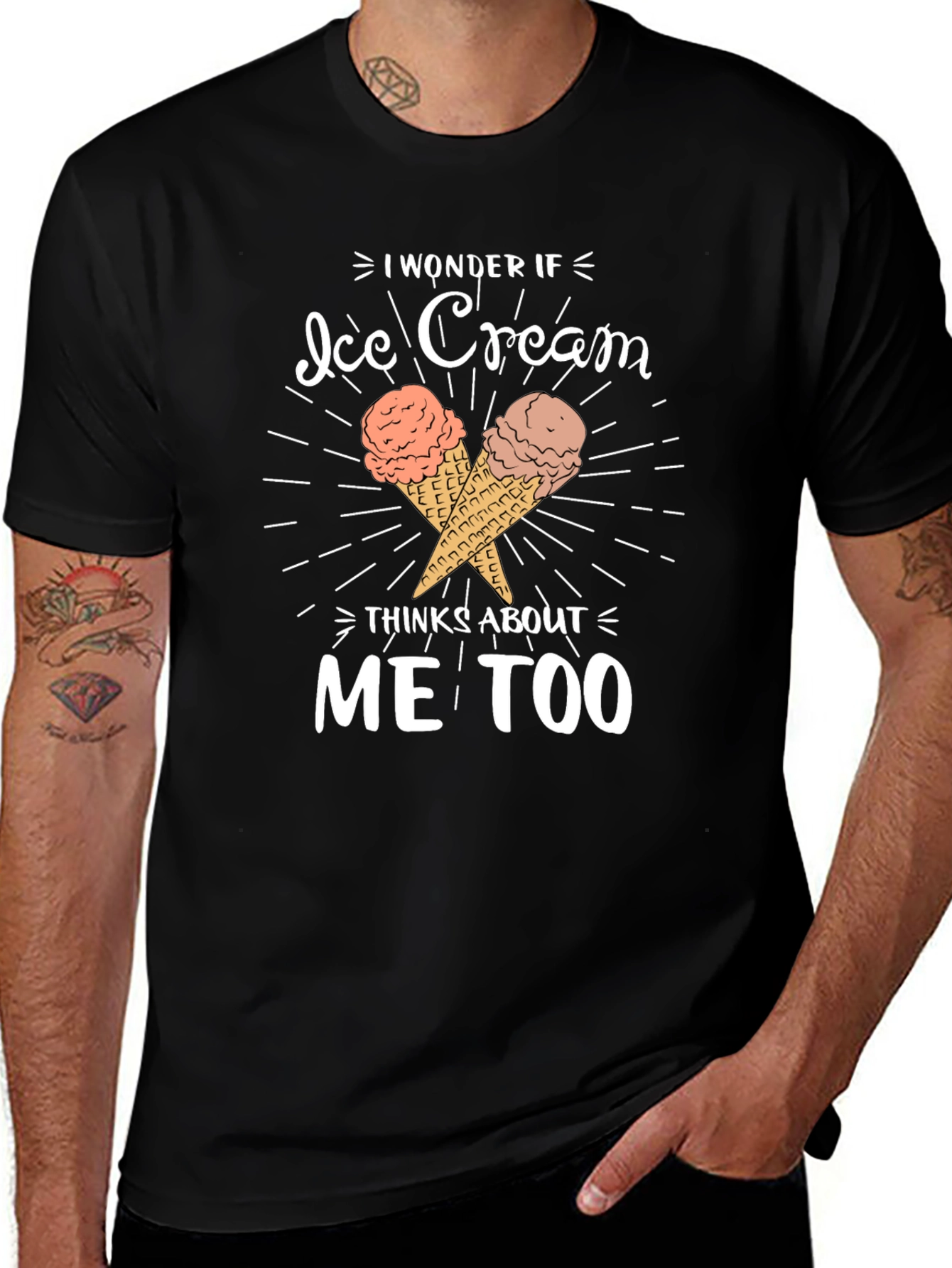 Ice Cream Lover T-Shirt: Funny Graphic Tee