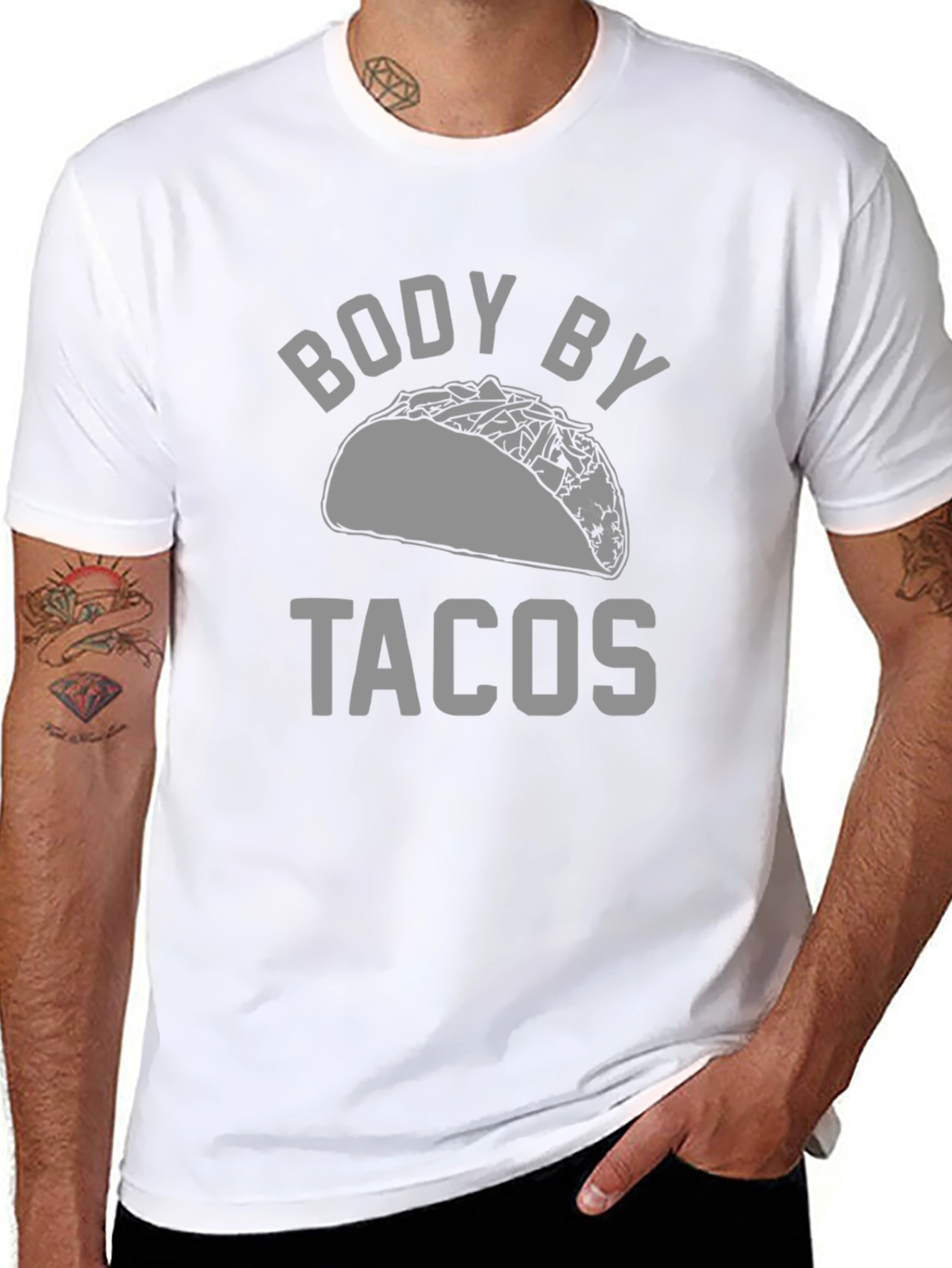 Body By Tacos Graphic Tee - Comfort Fit